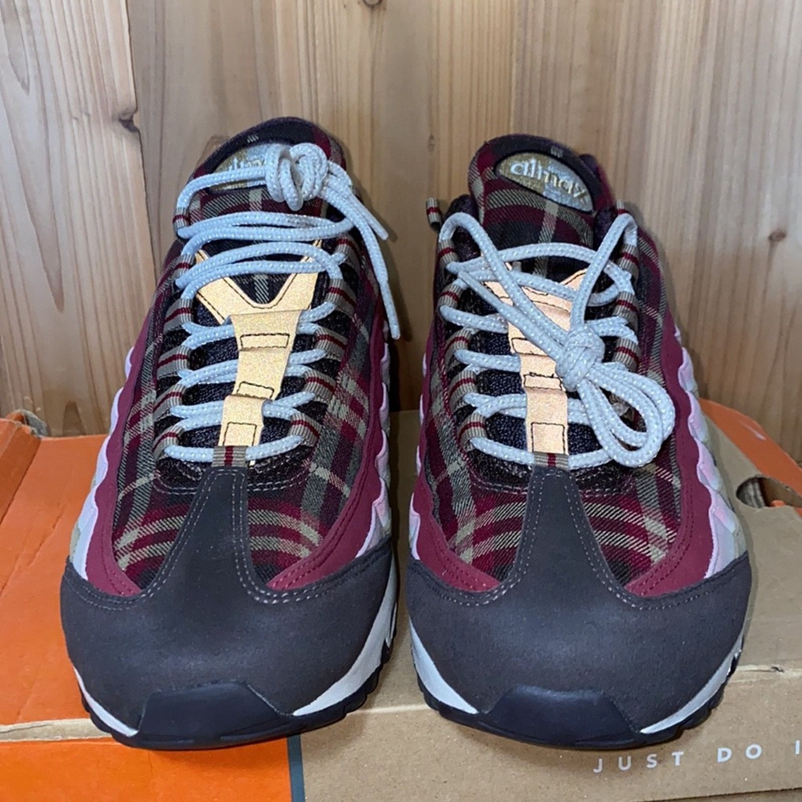 Nike 2006 Nike air max 95 baroque brown plaid hunter edition pack Size US 11 / EU 44 - 6 Thumbnail