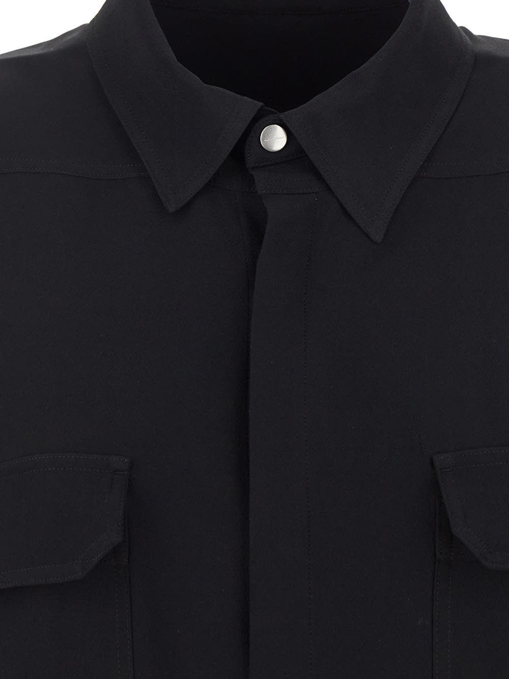 Rick Owens o1y0126 Patterned Shirt in Black Size M / US 6-8 / IT 42-44 - 3 Thumbnail