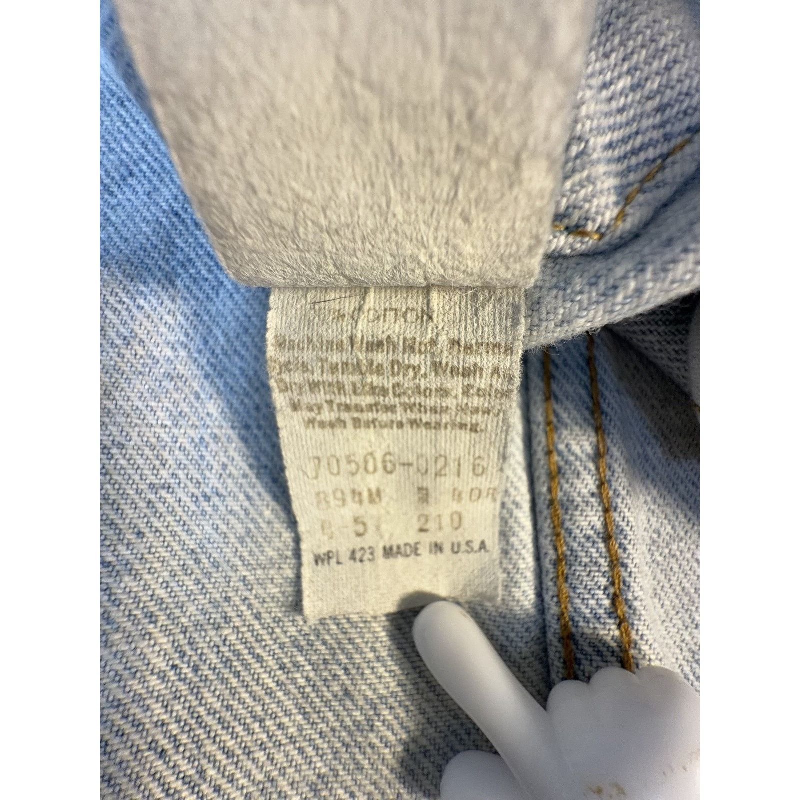 Levi's VTG 85 Levis Denim Jacket Size 40 Soft Type 3 Trucker USA Size US M / EU 48-50 / 2 - 6 Thumbnail