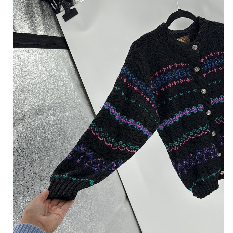 Vintage Vintage Alps Fine Apparel Knit Sweater cardigan 80s size M Size M / US 6-8 / IT 42-44 - 3 Thumbnail