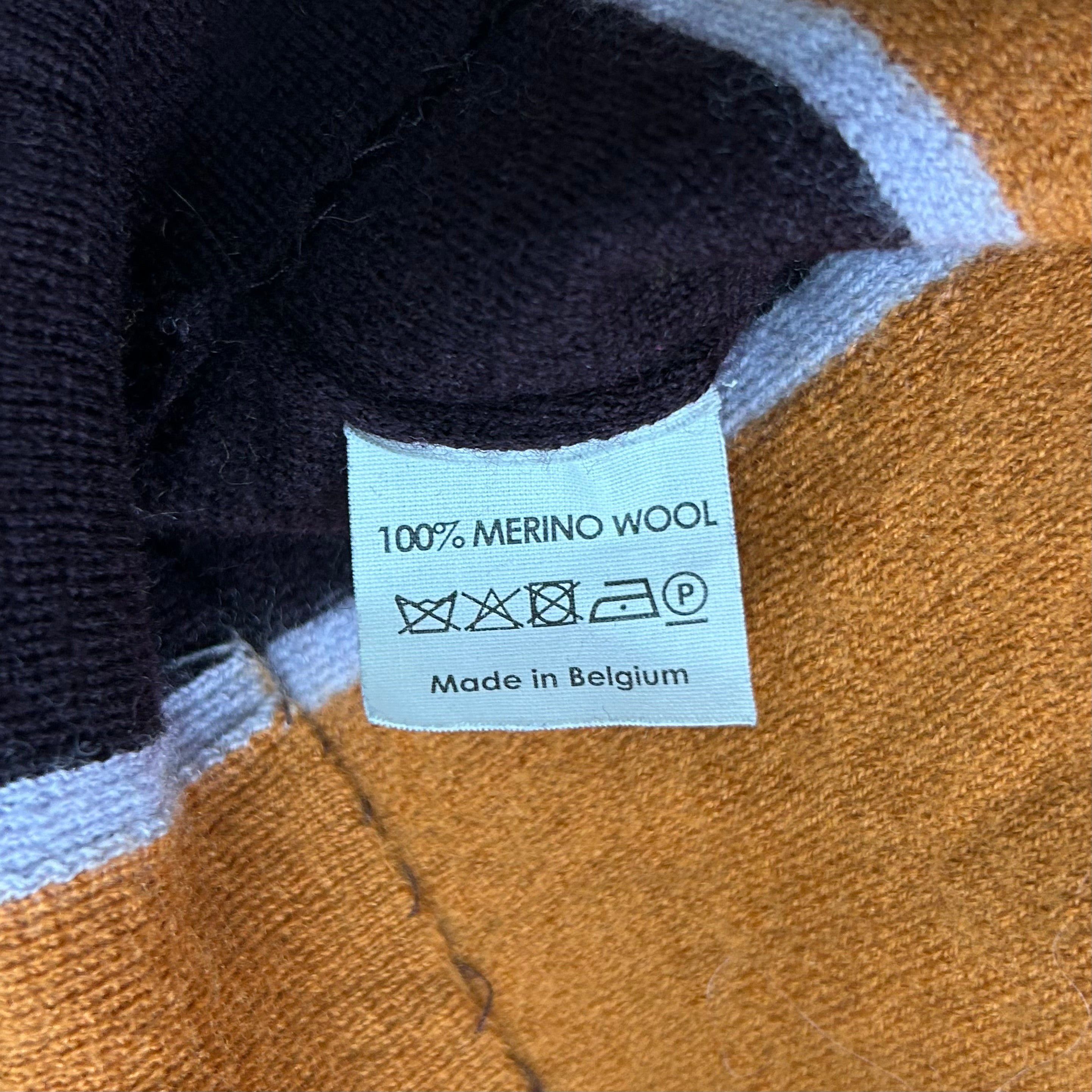 Dries Van Noten Dries Van Noten Purple and Orange Striped Sweater Size S / US 4 / IT 40 - 6 Thumbnail