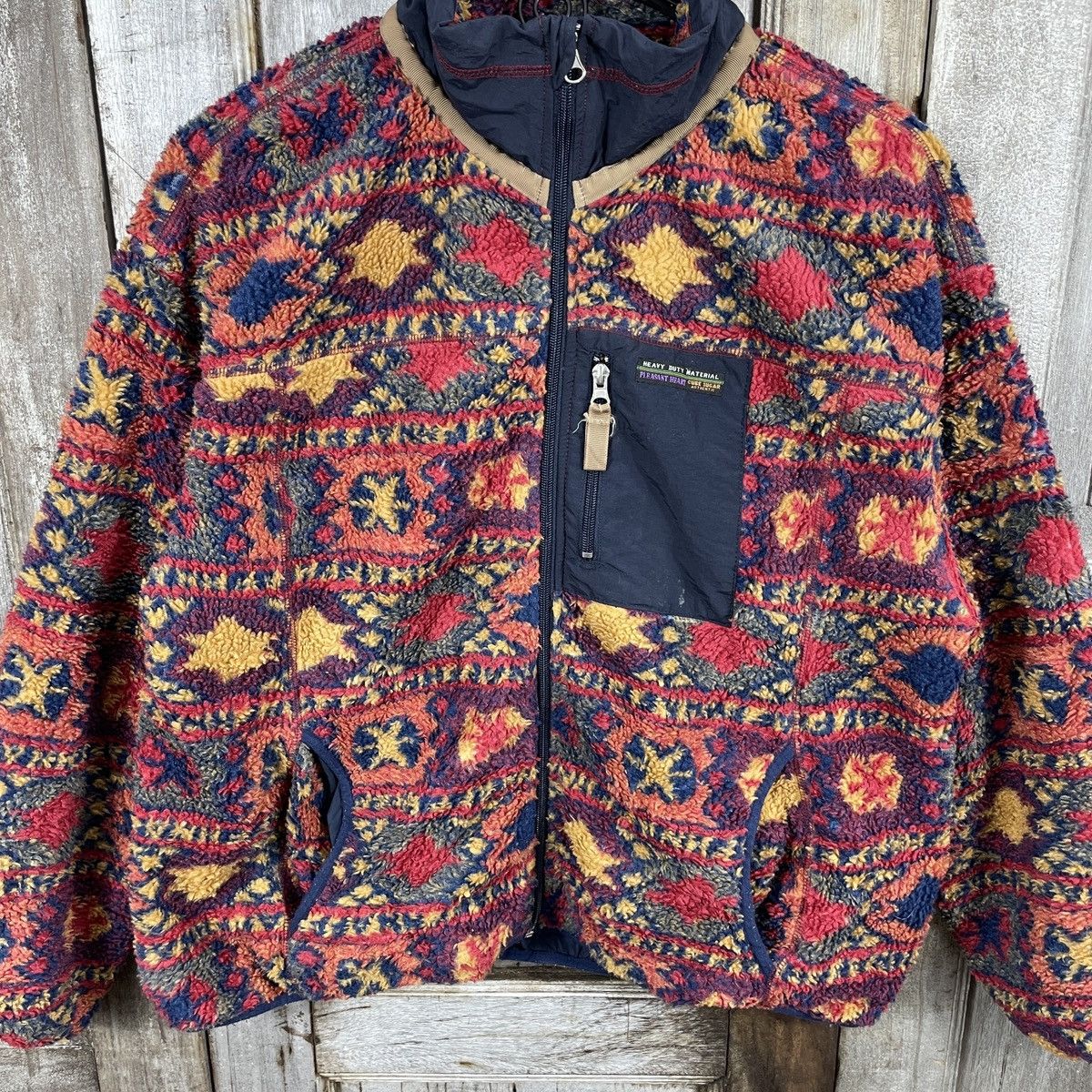 Japanese Brand Cube Sugar Vintage Deep Pile Fleece Jackets Size US M / EU 48-50 / 2 - 3 Thumbnail