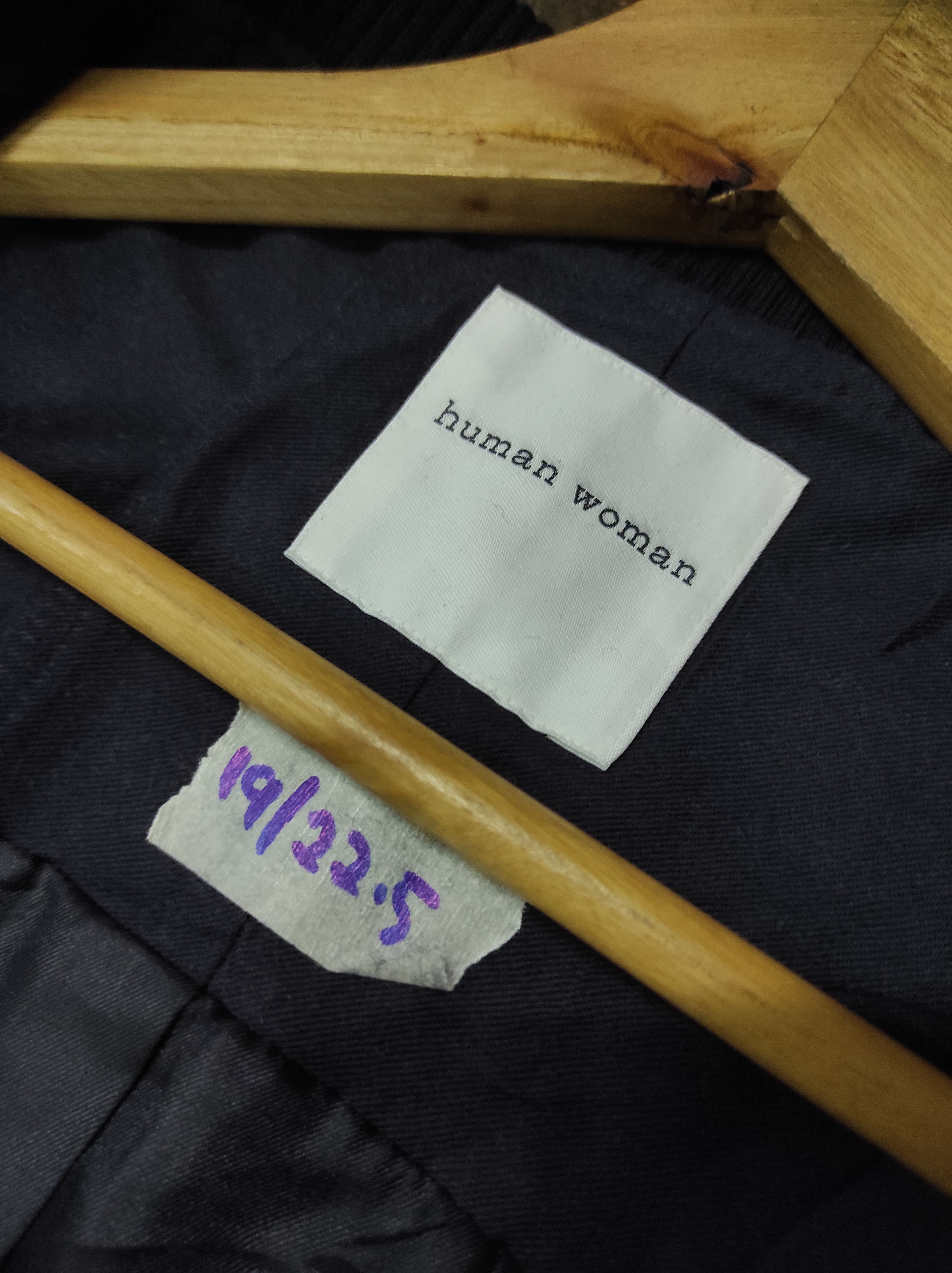 Japanese Brand HUMAN WOMAN JACKET Size M / US 6-8 / IT 42-44 - 7 Thumbnail