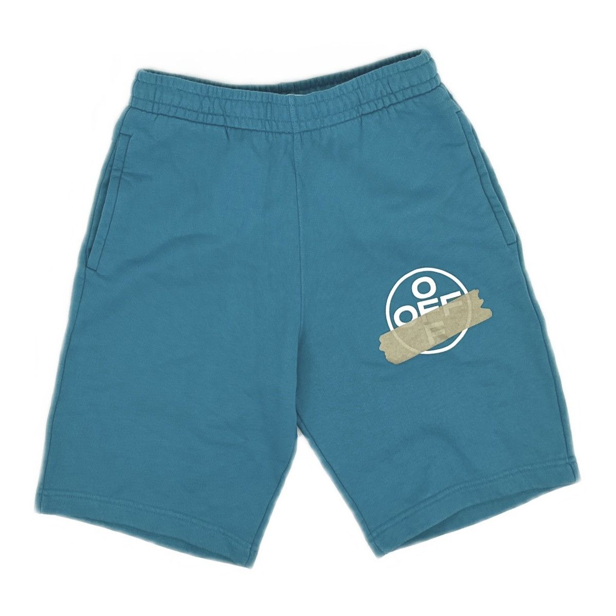 Off-White Off-White Tape Arrows Sweatshorts Size US 30 / EU 46 - 1 Thumbnail
