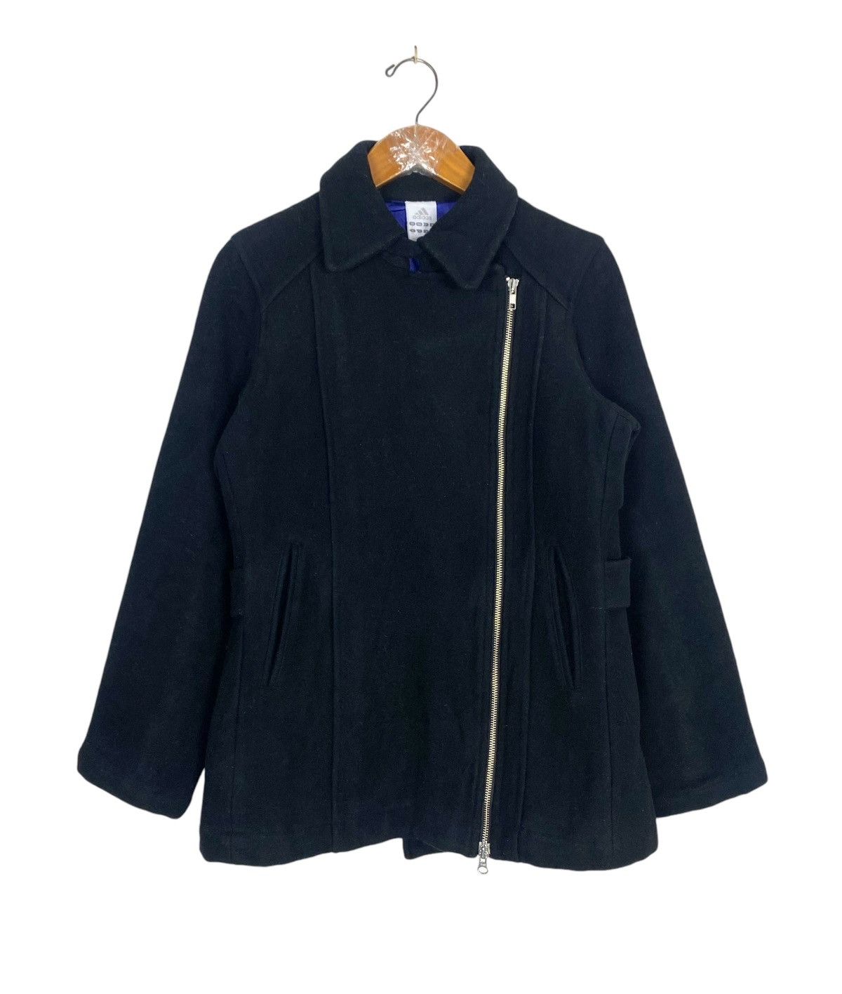 Adidas Rare‼️ Vintage Adidas Wool Coat Size S / US 4 / IT 40 - 1 Thumbnail