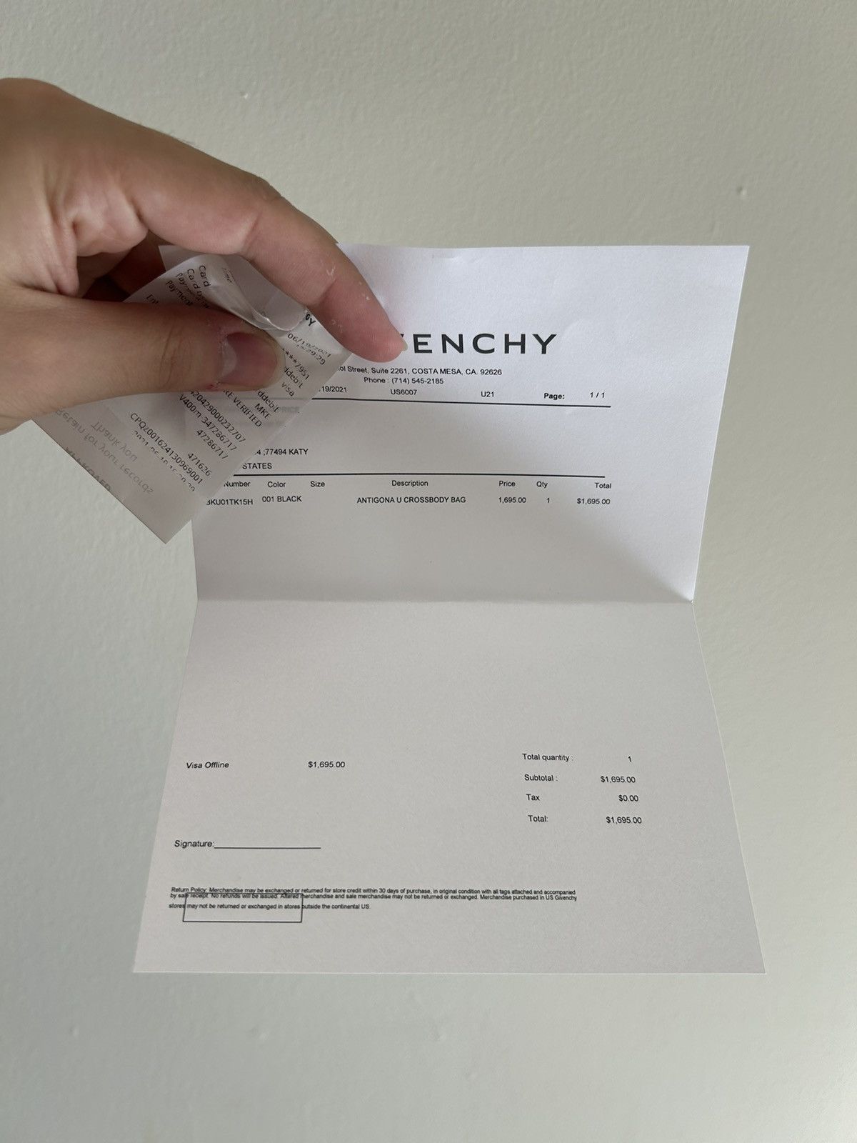 Givenchy WB! MSRP: $1.7k Antigona U Croc Crossbody Bag Size ONE SIZE - 13 Thumbnail