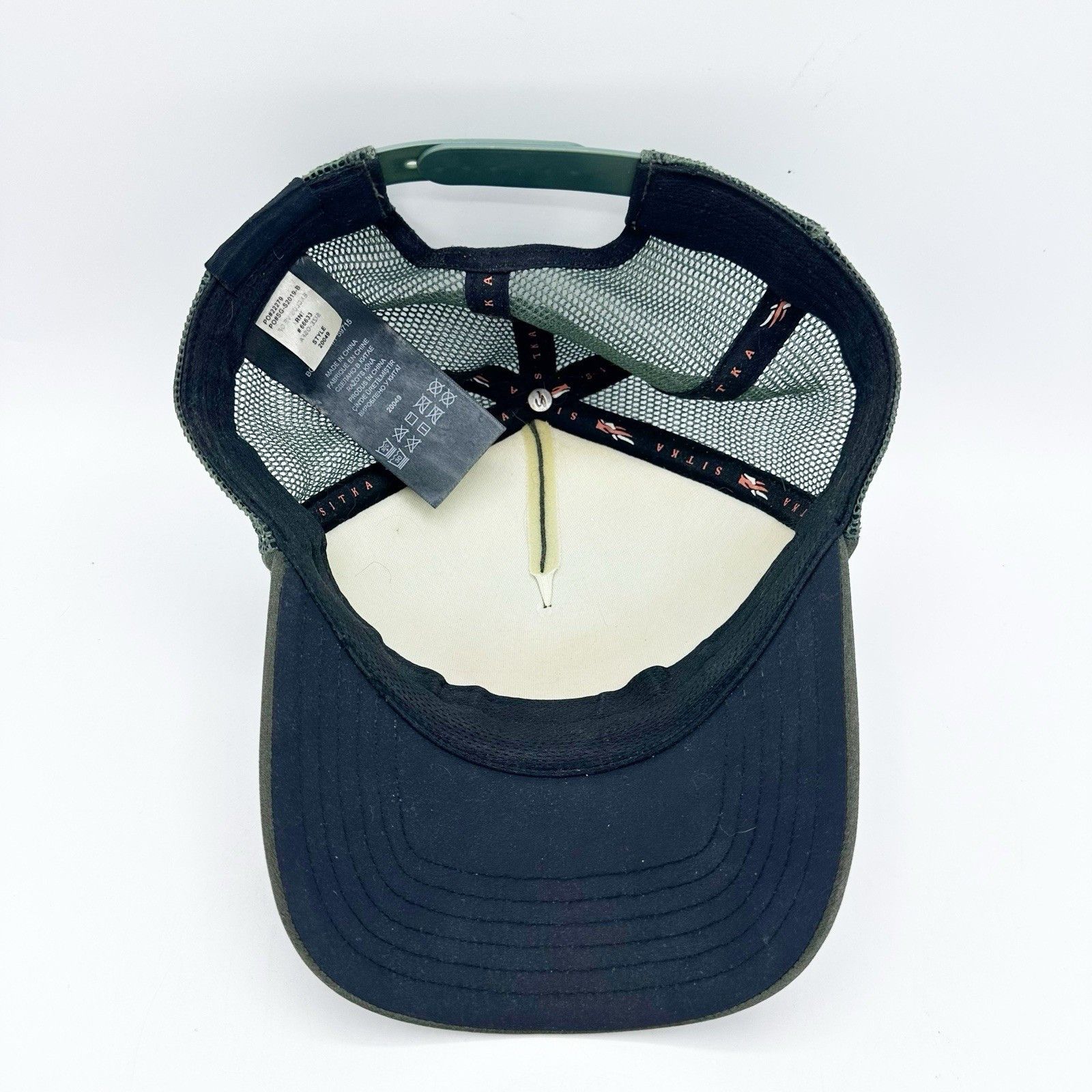 SITKA Sitka Gear Antler Evolution Foam Trucker Hat Green Snapback Size ONE SIZE - 8 Thumbnail