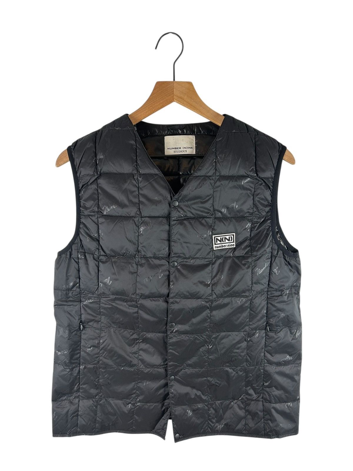Number (N)ine Number Nine Puffer Down Vest | Grailed