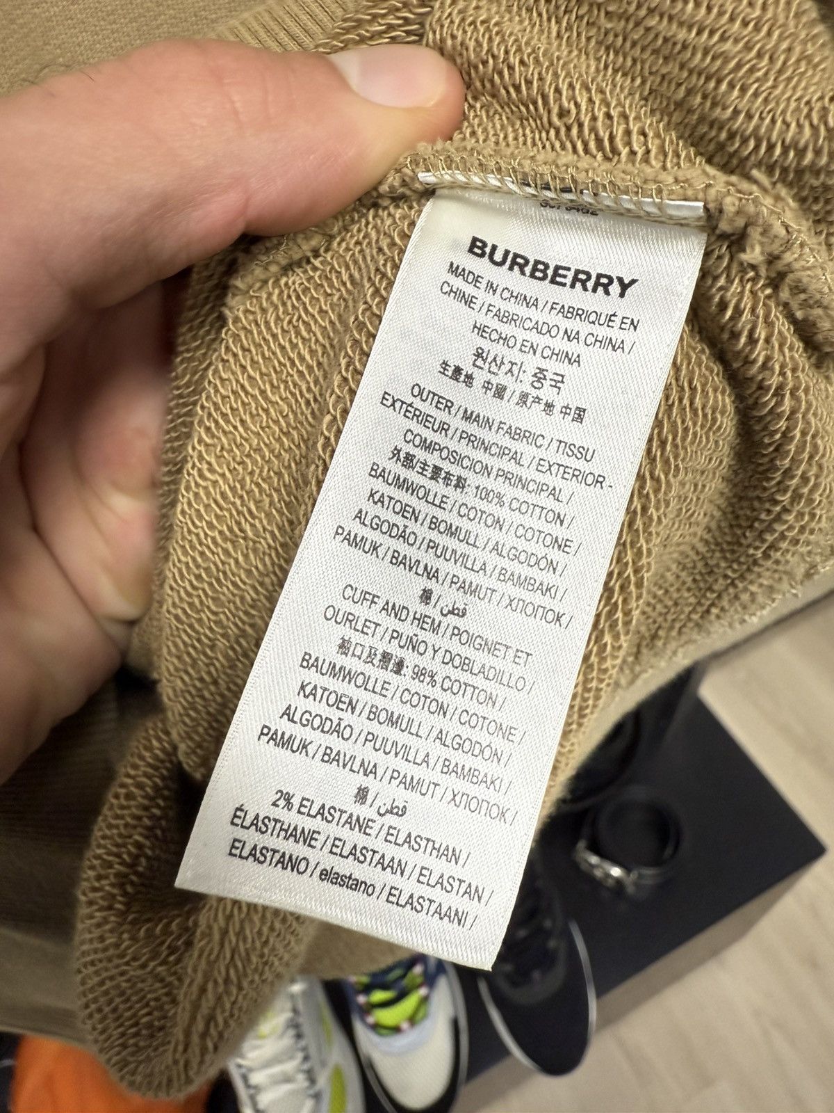 Burberry Burberry Hoodie Logo Size US L / EU 52-54 / 3 - 4 Thumbnail