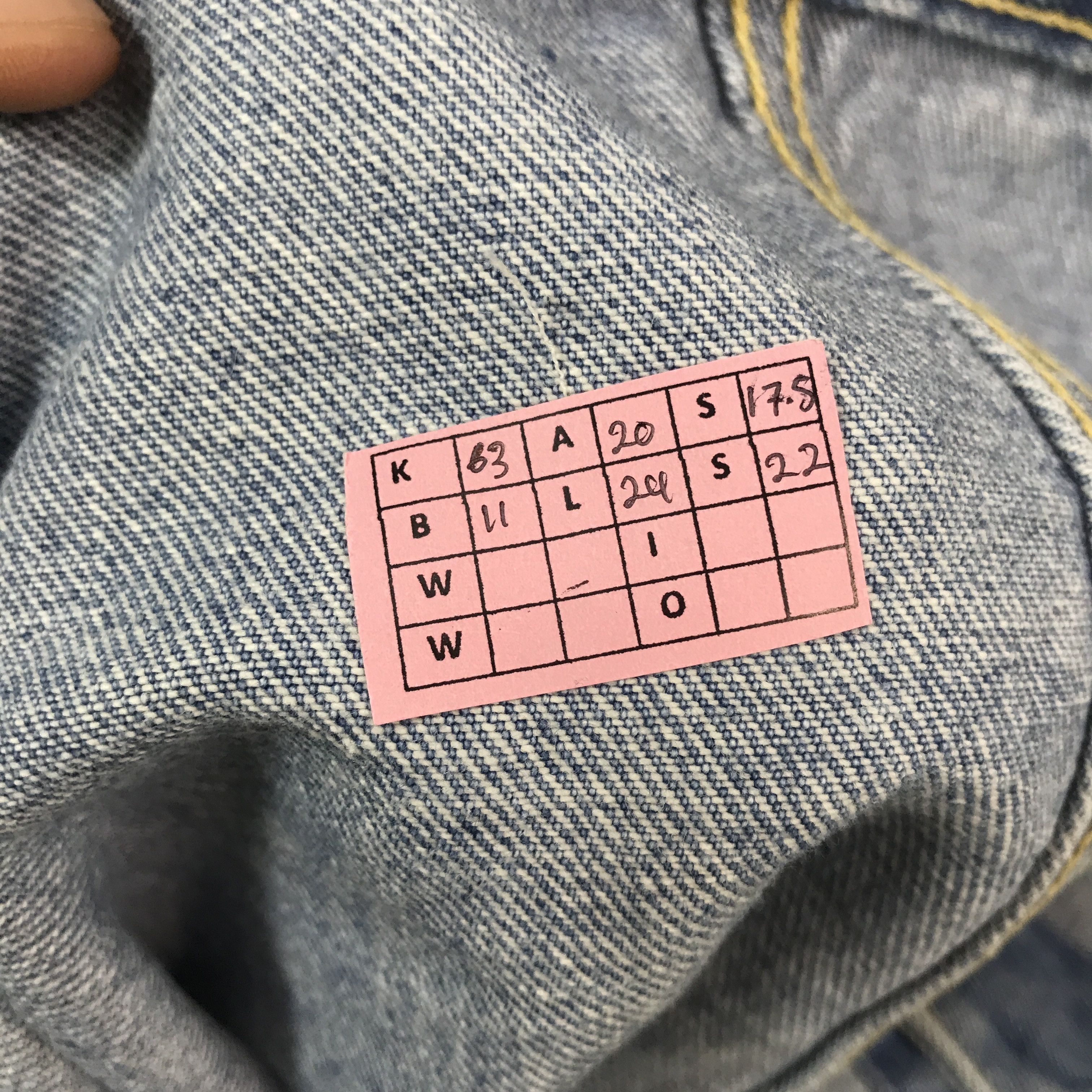 Japanese Brand vintage Blue Way Tracker denim jacket K63B11 Size US M / EU 48-50 / 2 - 11 Thumbnail