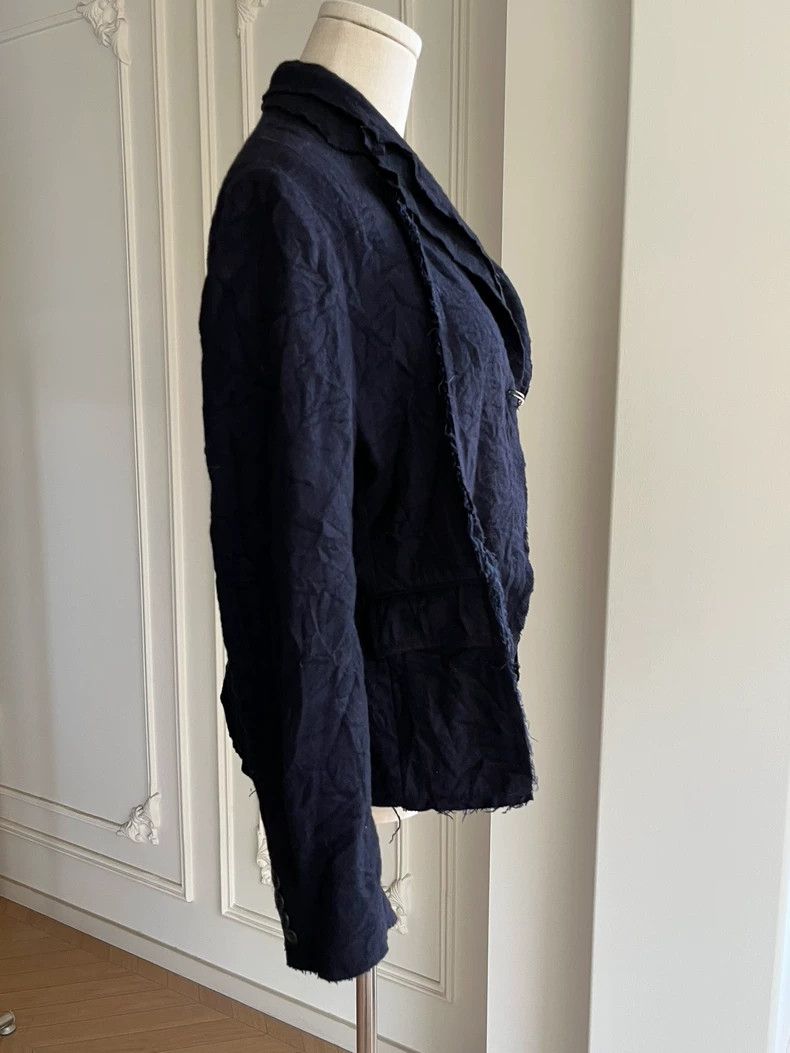 Comme des Garcons Comme des Garcons Purplish blue wool suit jacket Size M / US 6-8 / IT 42-44 - 6 Thumbnail