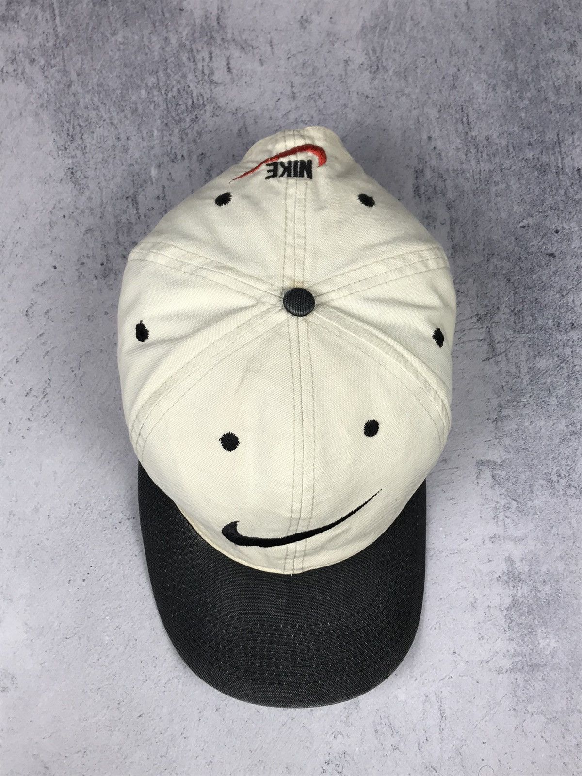 Nike × Vintage Vintage Nike Swoosh Embroidered Cap SnapBack Bootleg 90s Size ONE SIZE - 5 Thumbnail