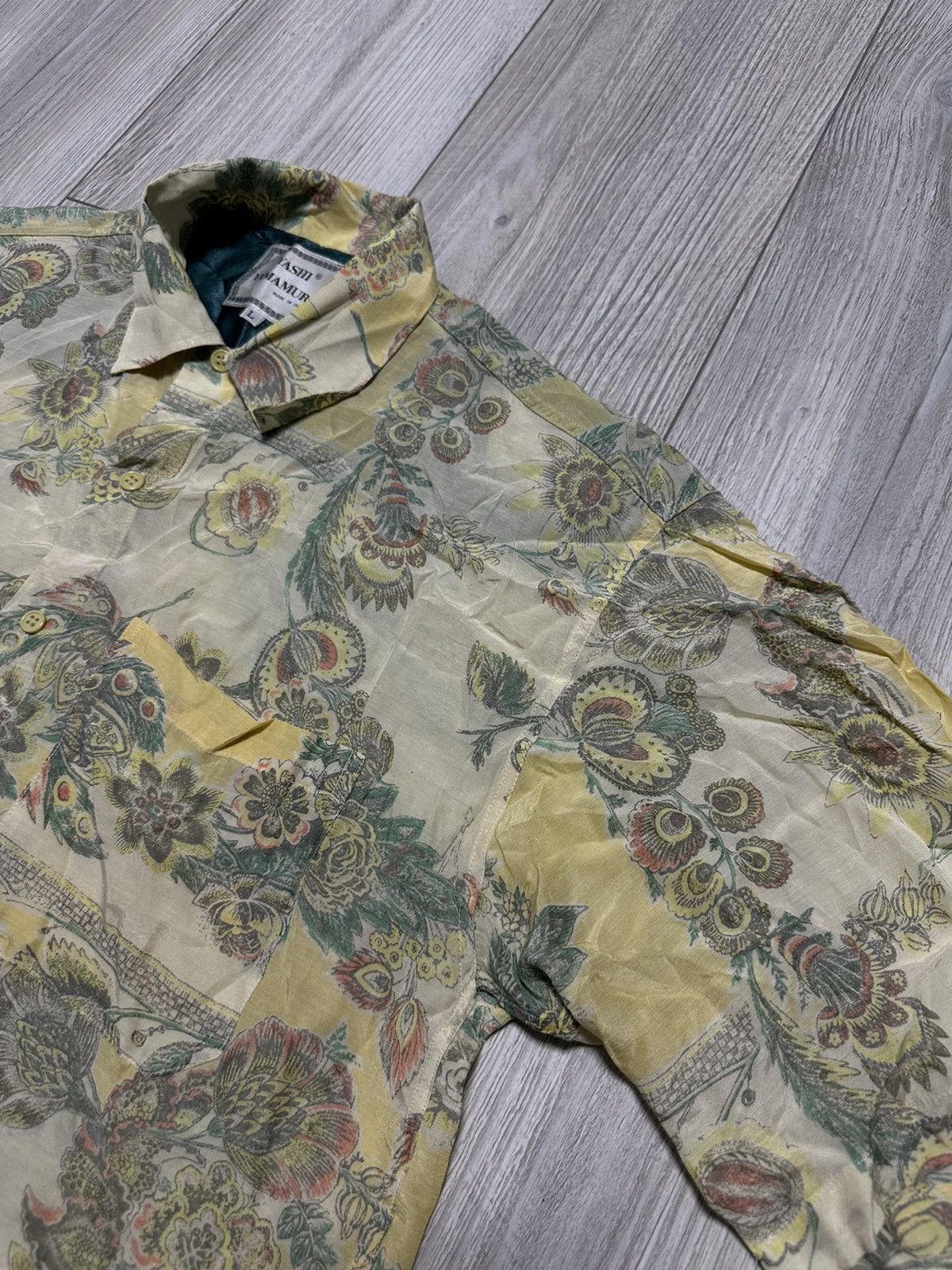 Vintage Yashi Yamamuri Vintage Rare Shirt Size US L / EU 52-54 / 3 - 3 Thumbnail