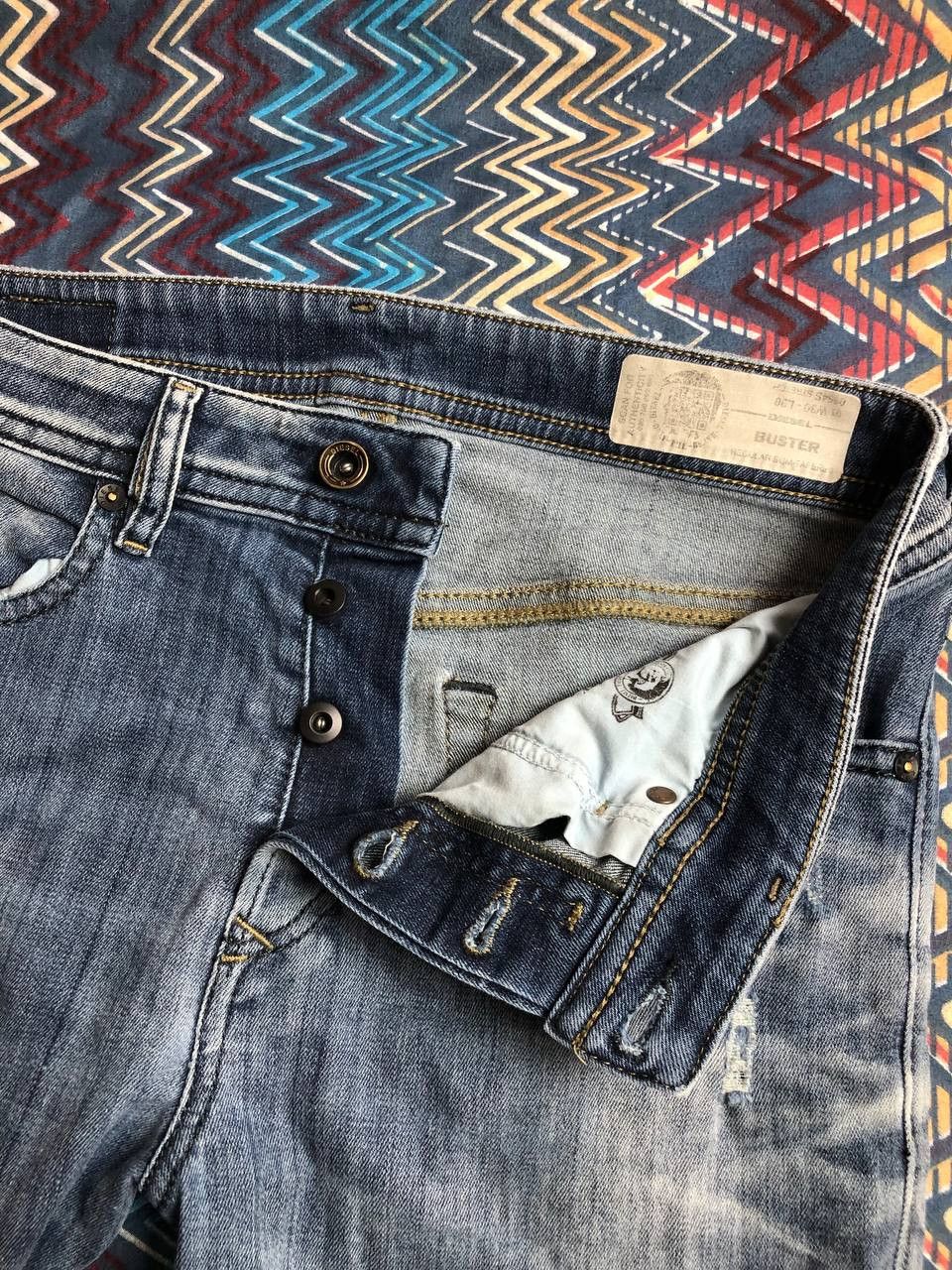 Diesel DIESEL BUSTER jeans pants Y2K vintage streetwear Size US 30 / EU 46 - 9 Thumbnail