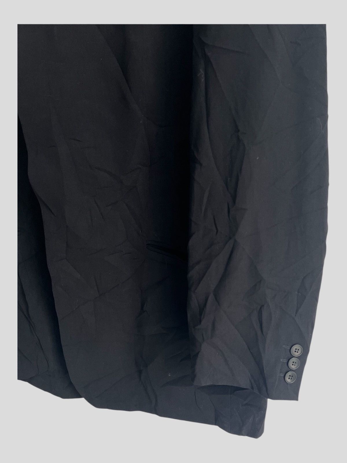 Balmain AW02 Balmain Mandarin Collar Gentlemen Gabardine Jacket Coat Size US L / EU 52-54 / 3 - 5 Thumbnail