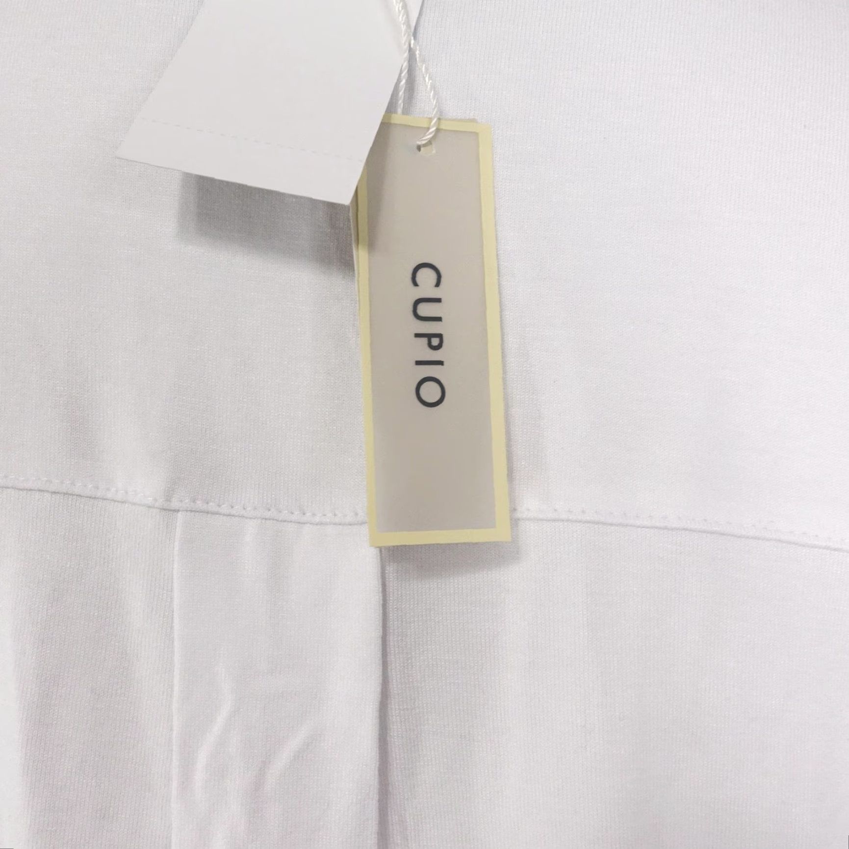 Vintage VINTAGE Cupio Women's Shirt XL White Blouse Tunic Long Sleeve Button Up Classic Minimalist Seasonal Women's Size XL / US 12-14 / IT 48-50 - 6 Thumbnail