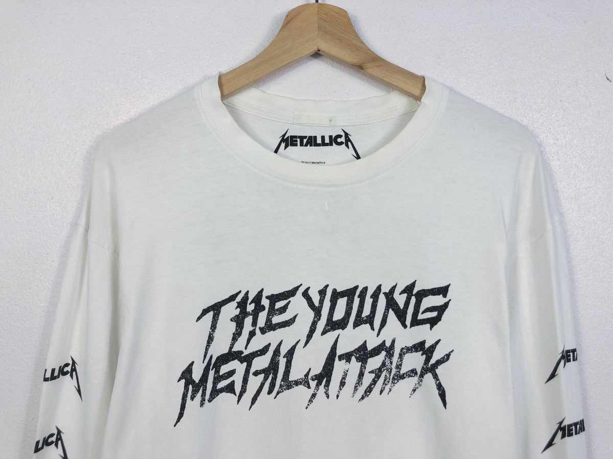 Metallica Rare Metallica The Young Metal Attack LS Band Tee Size US M / EU 48-50 / 2 - 2 Thumbnail