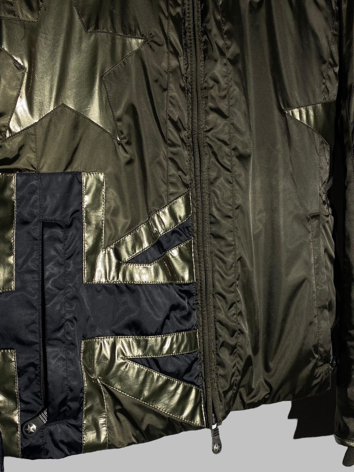 JET SET Rare Jet Set St. Moritz GB flag Stars Ski Down Jacket Size L / US 10 / IT 46 - 11 Thumbnail