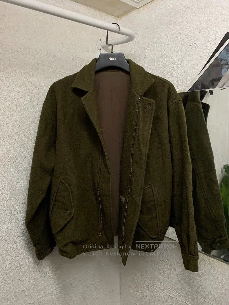 Yohji Yamamoto YOHJI YAMAMOTO Wool Jacket Size US M / EU 48-50 / 2 - 2 Thumbnail