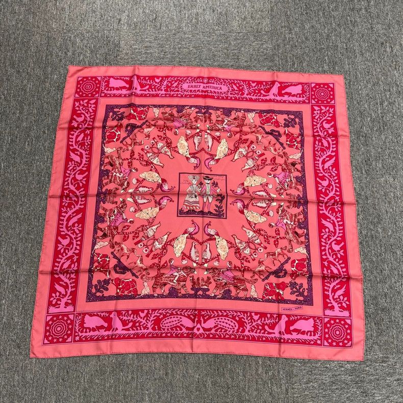 Hermes Hermes "Once Upon a Time" Silk Scarf-yf Size ONE SIZE - 1 Thumbnail