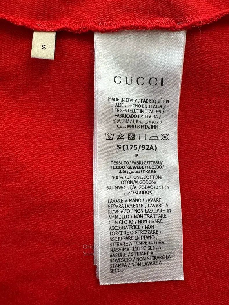 Gucci Gucci Logo letter printed round-neck pullover short-sleeve Size US S / EU 44-46 / 1 - 9 Thumbnail
