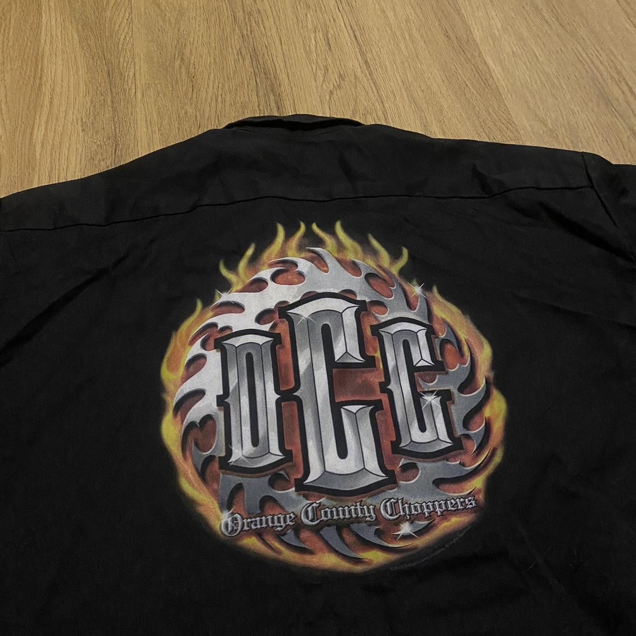 Other Black and red OCC biker shirt #bikerstyle Size US XXL / EU 58 / 5 - 3 Thumbnail
