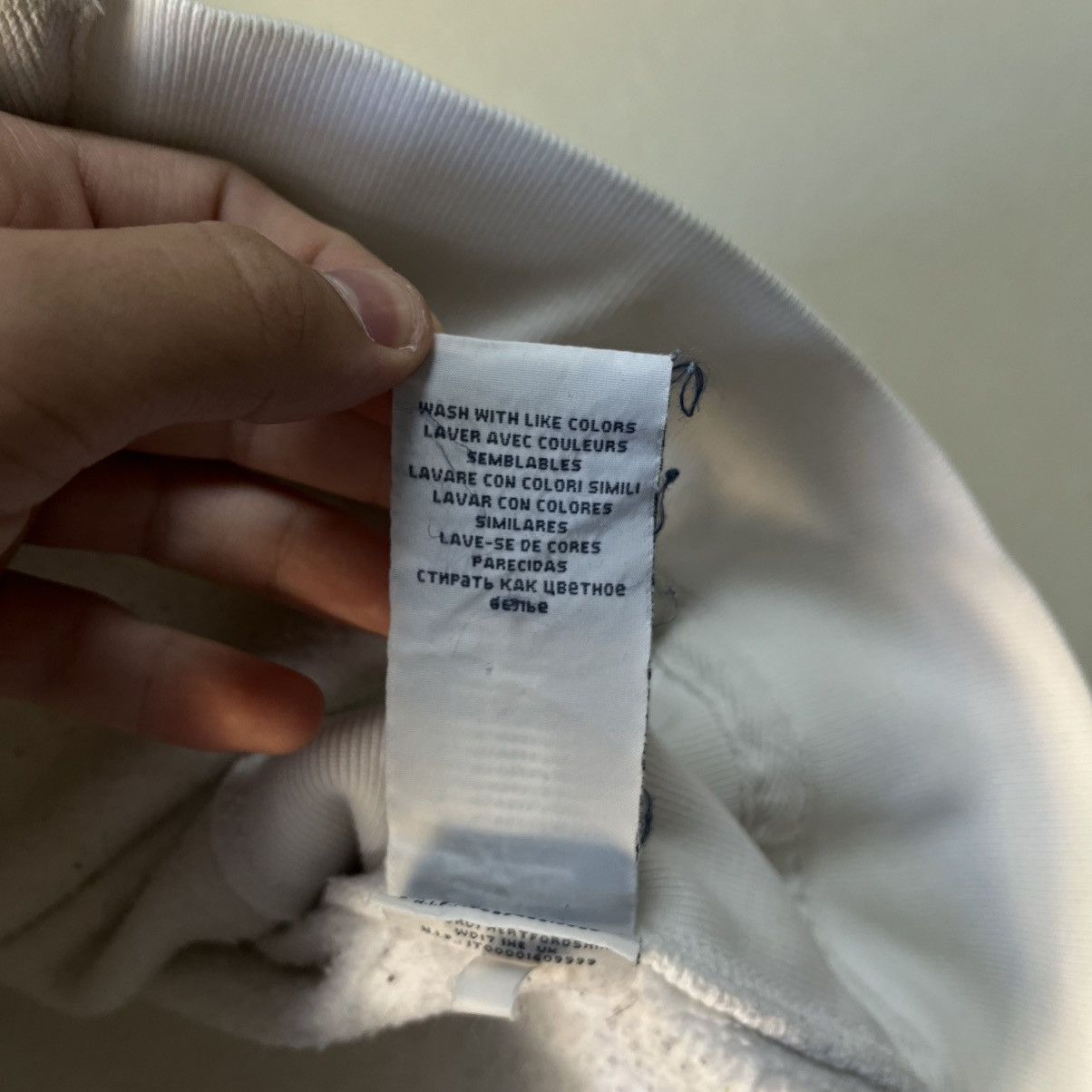 Polo Ralph Lauren Vintage Polo Ralph Lauren Zip Hoodie White Jumper Size US L / EU 52-54 / 3 - 9 Thumbnail