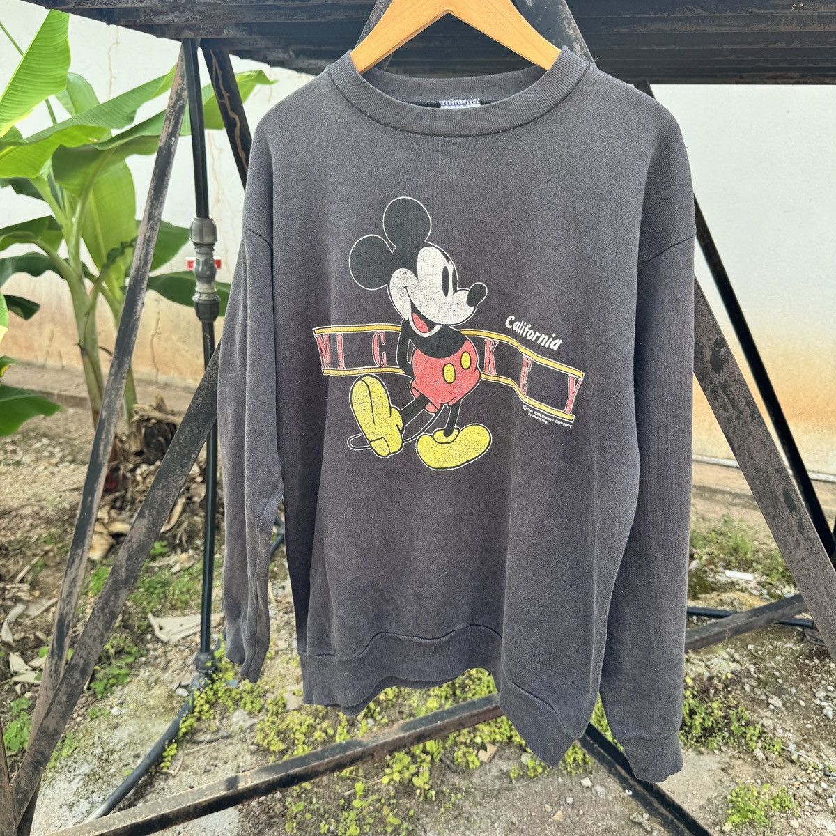Mickey Mouse Vintage 90 Mickey Mouse Sweatshirt Size US L / EU 52-54 / 3 - 2 Thumbnail