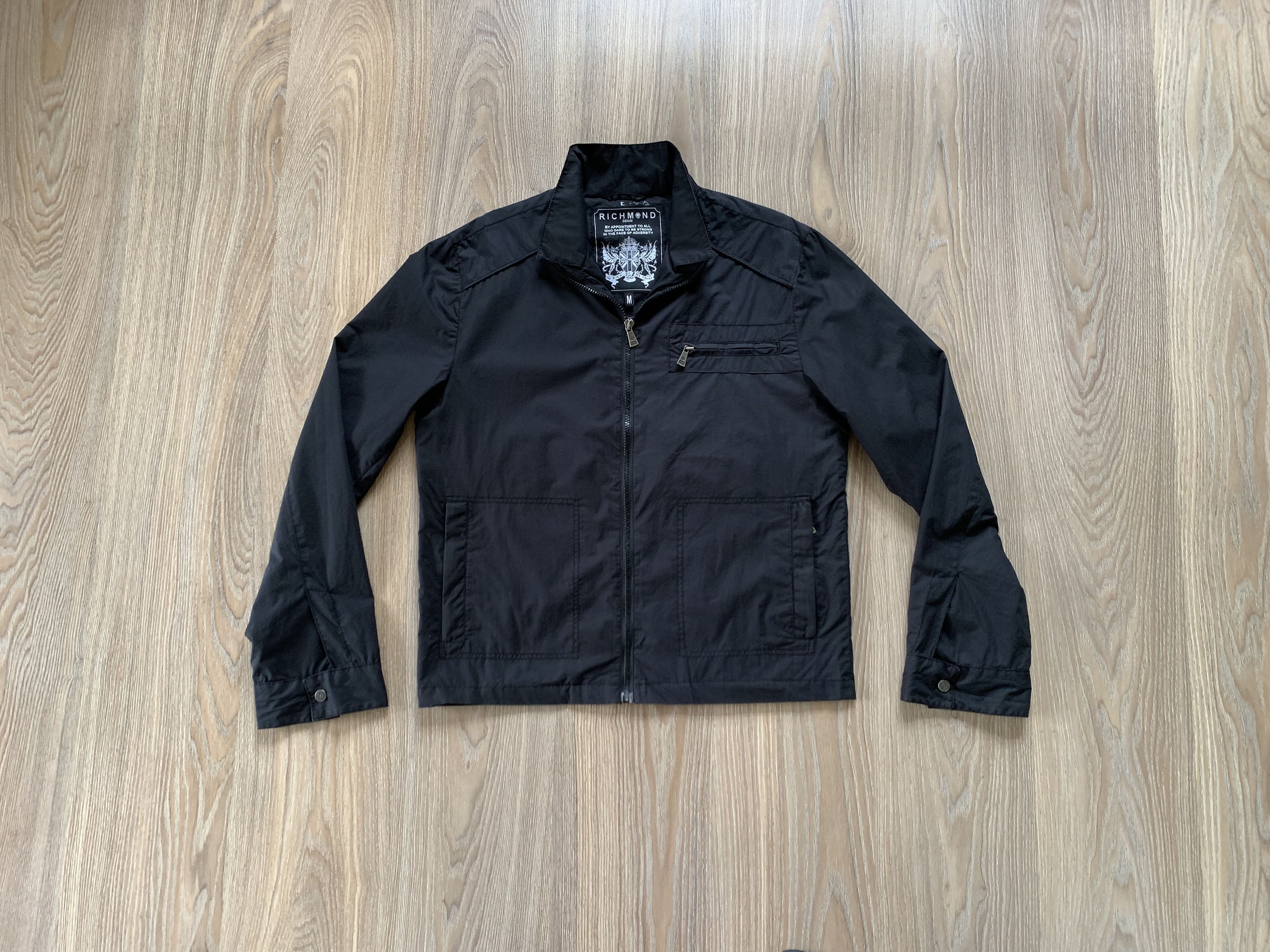 John Richmond John Richmond Denim Black Jacket Size US M / EU 48-50 / 2 - 1 Thumbnail