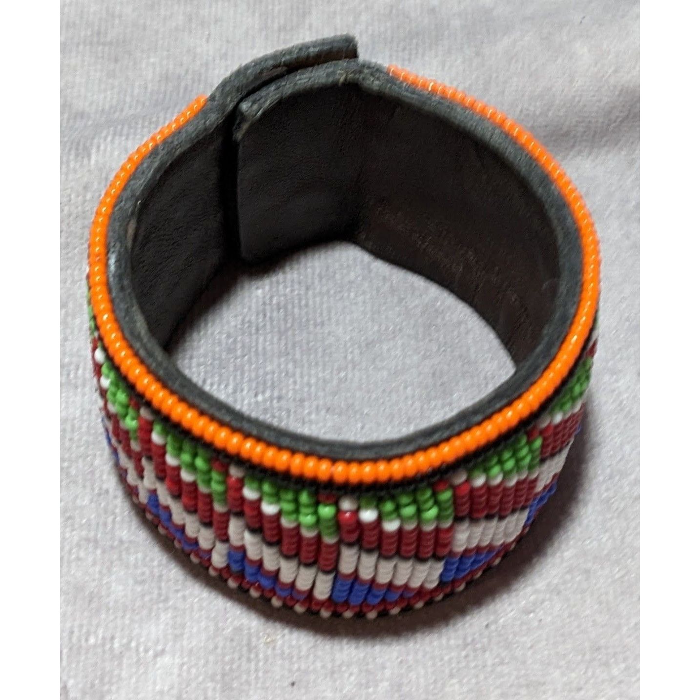 Other Maasai Beaded Cuff Bracelet Size ONE SIZE - 6 Thumbnail