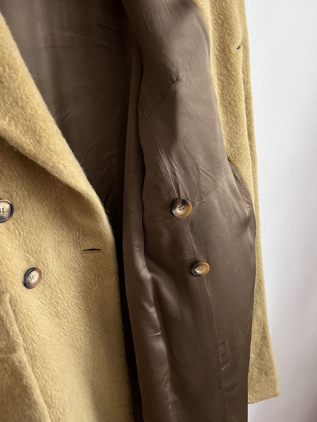 Dries Van Noten 1999 Dries Van Noten Alpaka/Wool oversized coat Size L / US 10 / IT 46 - 3 Thumbnail