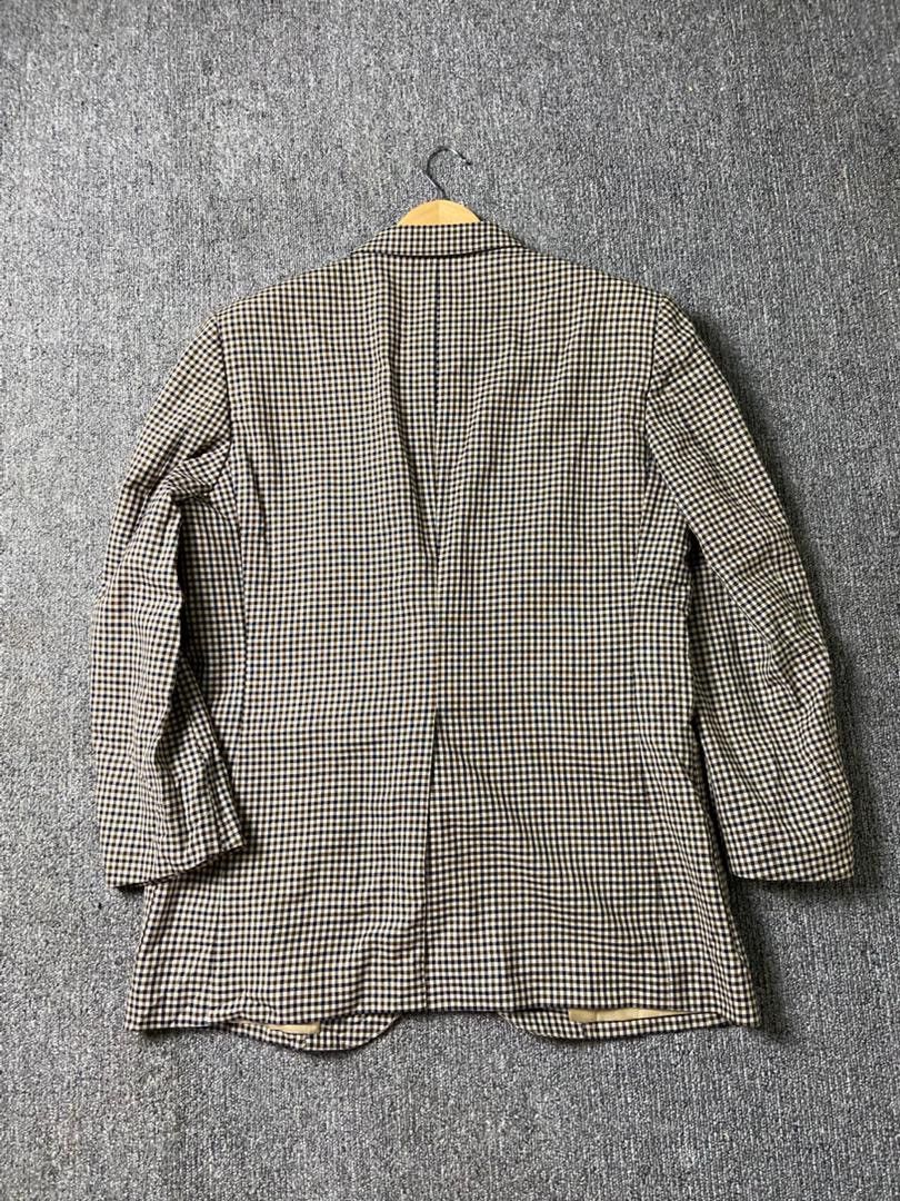 Aquascutum Aquascutum Checkered Single Breasted Blazer (202) Size US XXS / EU 40 - 2 Thumbnail