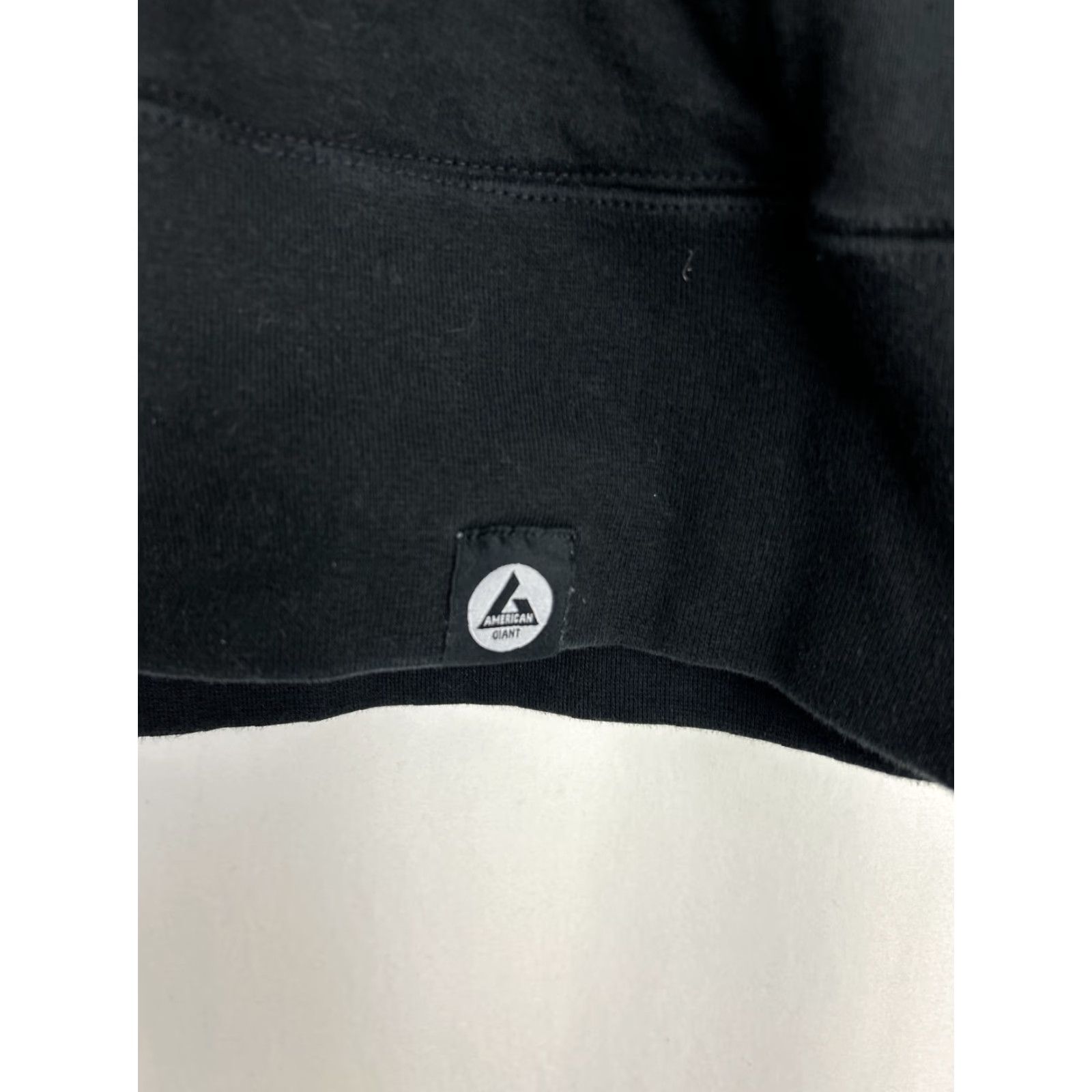 Vintage American Giant Hoodies Womens Small Black Full Zip Cotton Embroidered Size S / US 4 / IT 40 - 5 Thumbnail