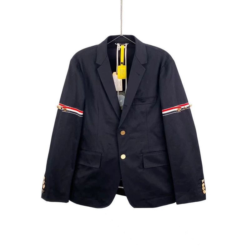 Thom Browne Thom Browne size1 Double-breasted gold buttoned suit Size 36S - 1 Thumbnail