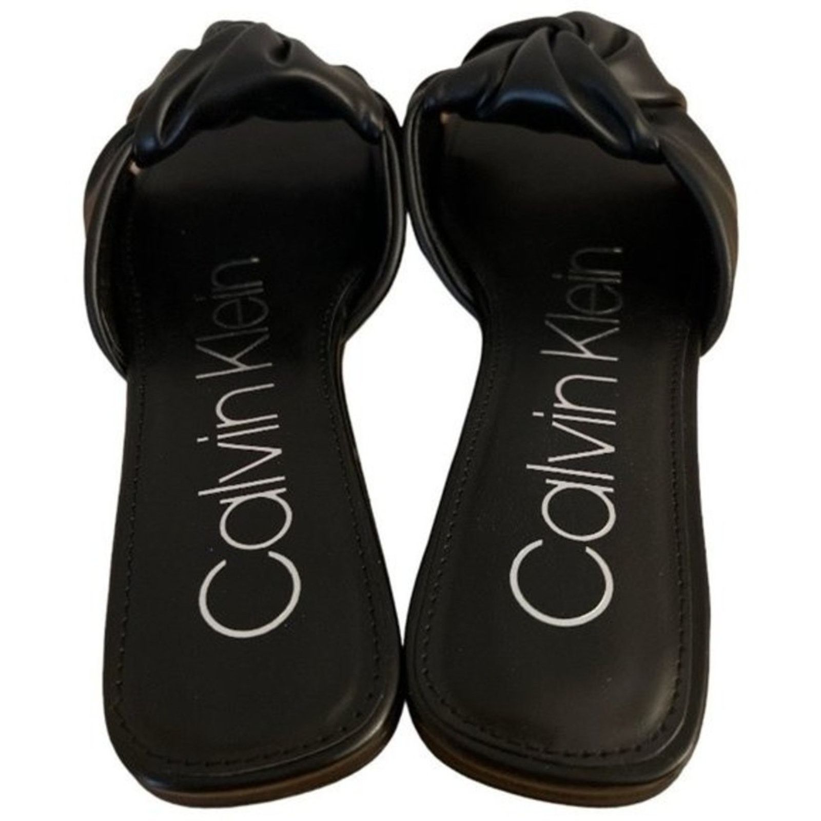 Calvin Klein Calvin Klein Black Mokio Slide Sandals, US6.5M Size US 6.5 / IT 36.5 - 4 Thumbnail
