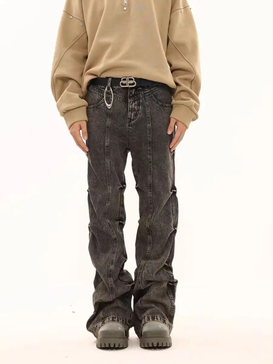 Designer × Japanese Brand Vintage Streetwear Hip Hop Loose Casual Pants Size US 33 - 1 Thumbnail