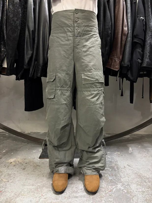 Marithe + Francois Girbaud × Vintage 2000s Marithé + François Girbaud Olive Cargo Tactical Pants Size US 30 / EU 46 - 1 Thumbnail