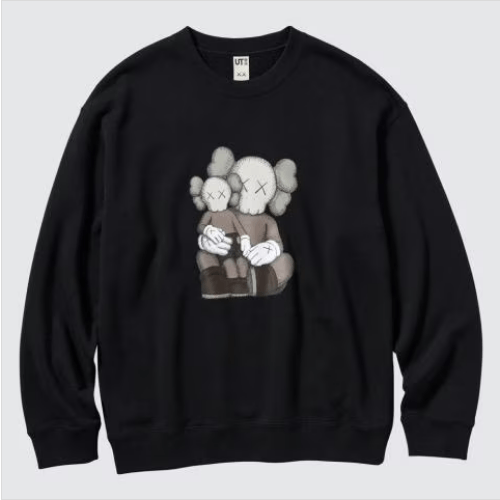 Japanese Brand Uniqlo X KAWS LONG SLEEVE SWEATSHIRT Size US S / EU 44-46 / 1 - 1 Thumbnail