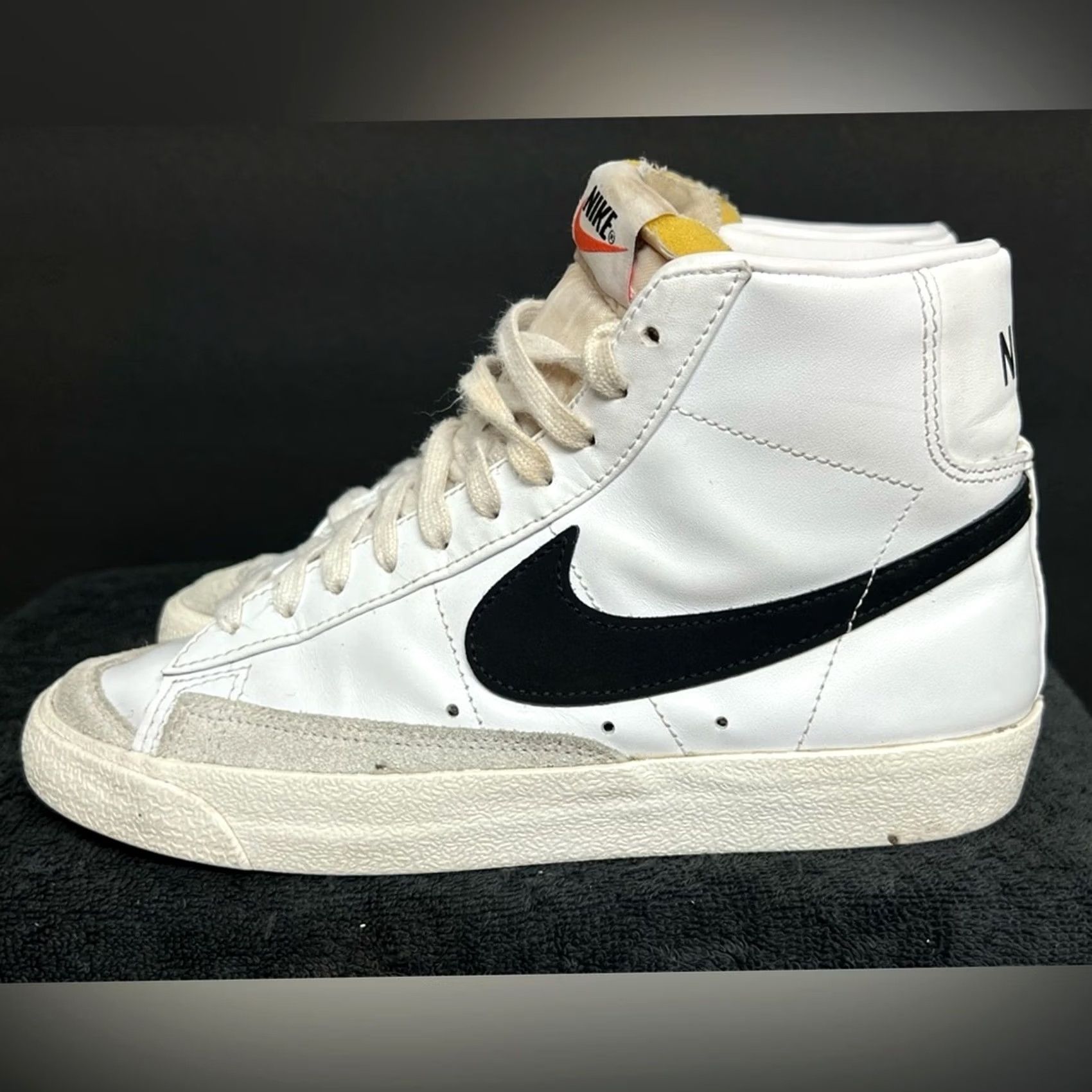 Nike Nike Blazer Mid 77 White Black CZ1055-100 Womens Size 7.5 Shoes Size M / US 6-8 / IT 42-44 - 2 Thumbnail