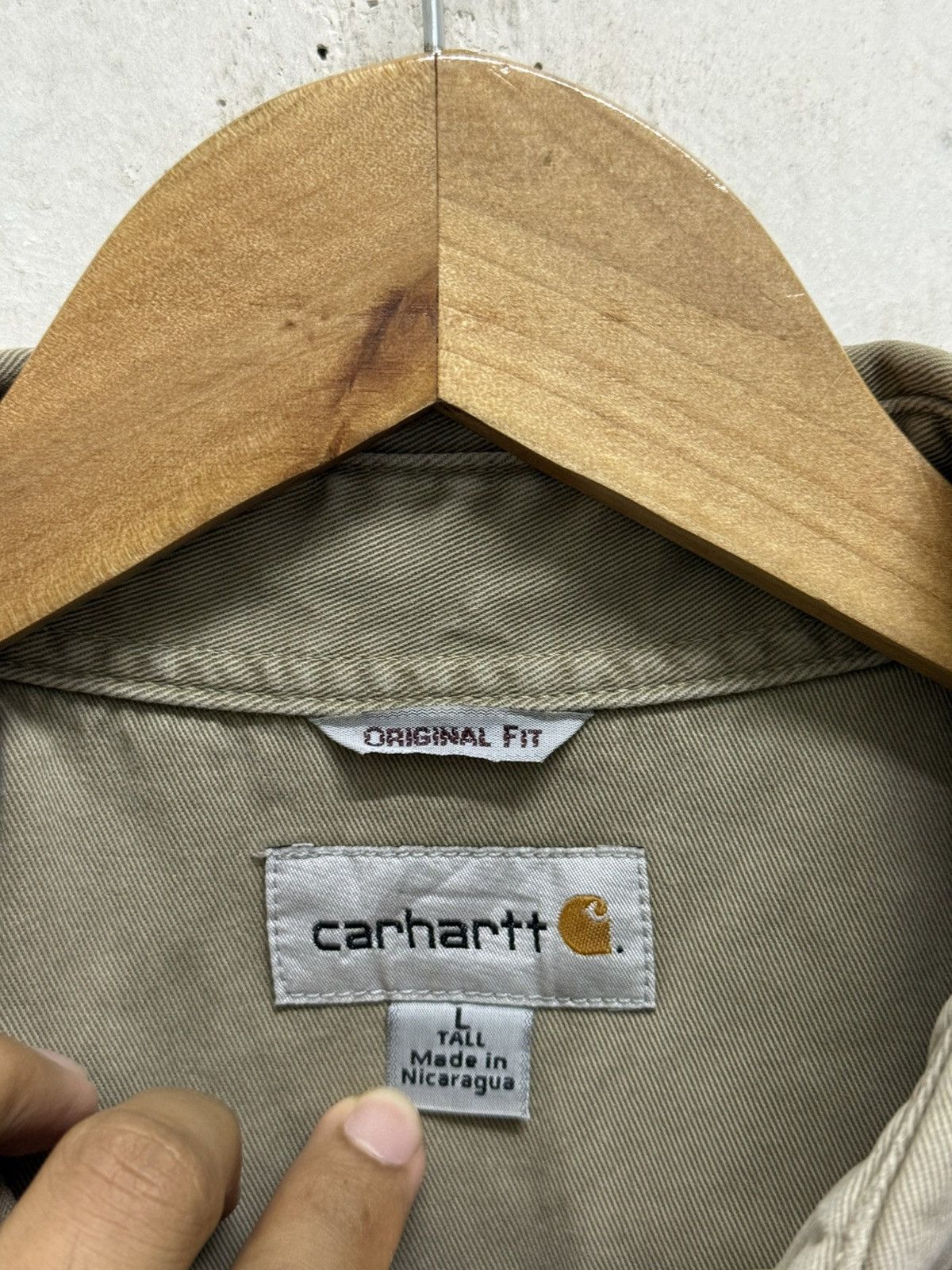 Carhartt Distressed Carhartt Cargo Pocket Button Up Shirt Size US L / EU 52-54 / 3 - 5 Thumbnail