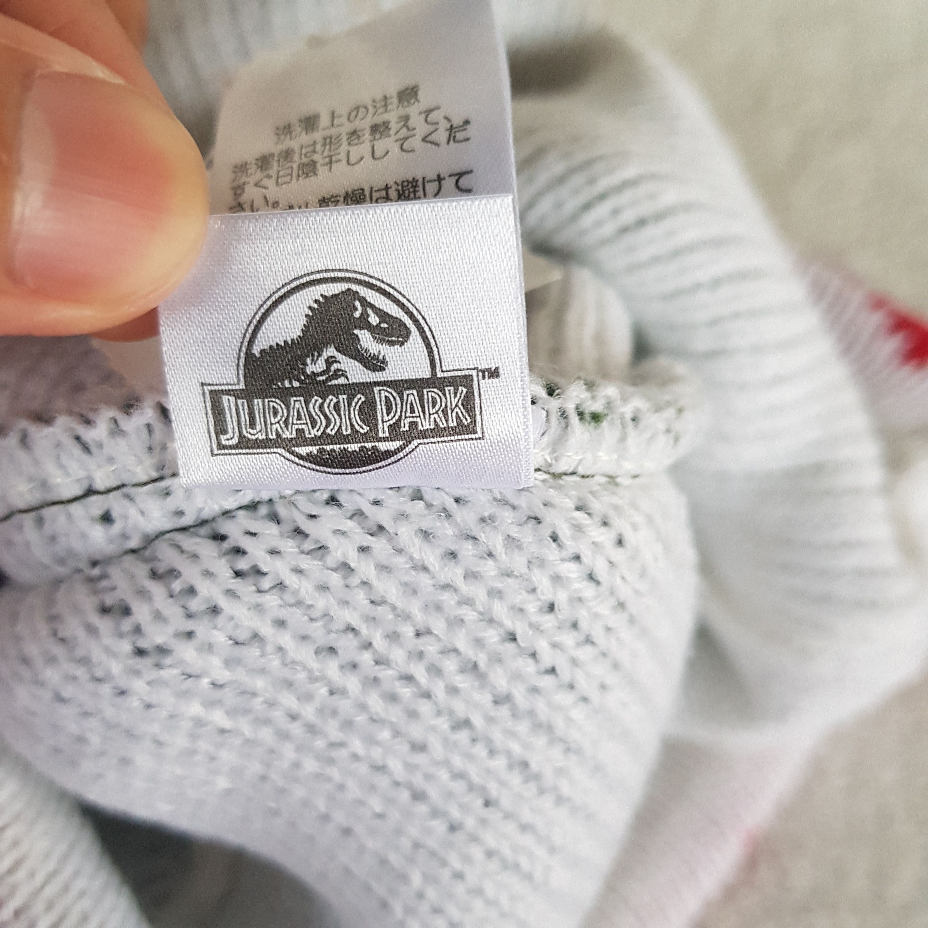 Universal Studios Vintage Jurasic Park Beanie Dinasour Funny Snow Caps Hat. Size ONE SIZE - 9 Thumbnail