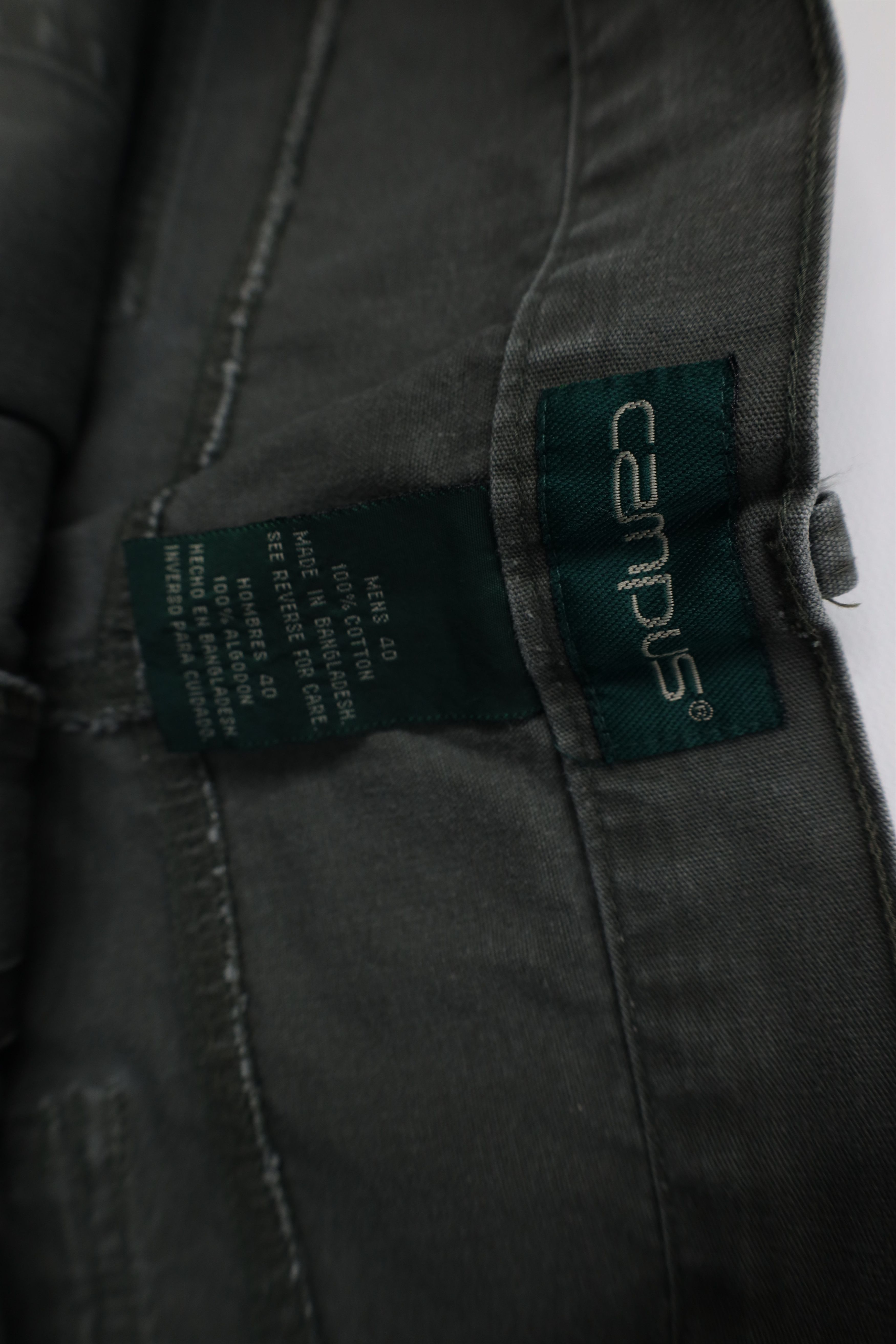 Vintage Vintage 90s Streetwear Hiking Canvas Cargo Shorts Green Size US 40 / EU 56 - 6 Thumbnail