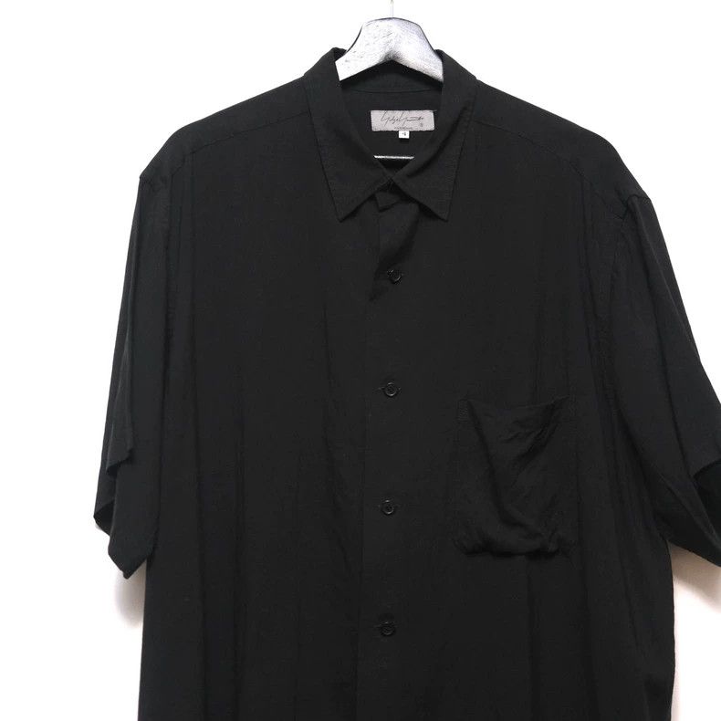 Yohji Yamamoto Yohji Yamamoto 23ss Tencel short sleeve shirt Size US XL / EU 56 / 4 - 4 Thumbnail