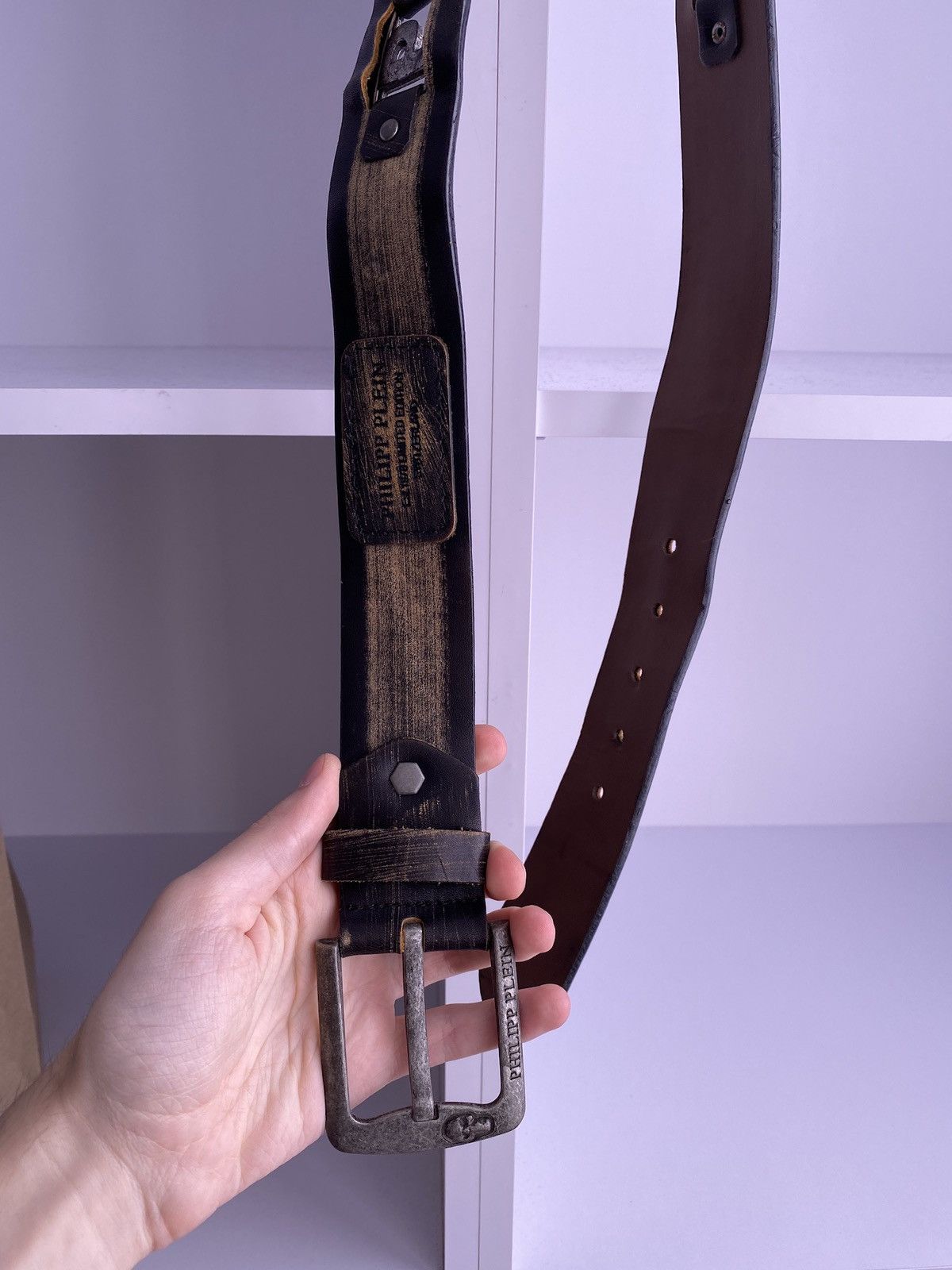 Philipp Plein × Vintage Philipp Plein vintage skull belt Y2k style Size ONE SIZE - 3 Thumbnail