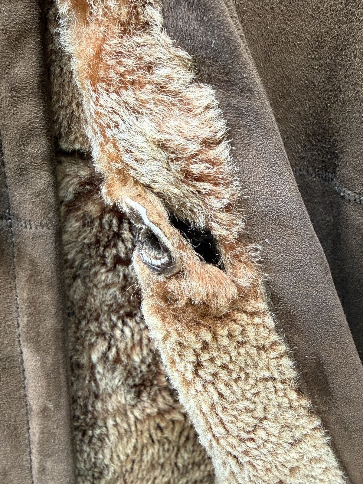 Saks Fifth Avenue Saks Fifth Avenue Mario Vittorio Shearling Coat Size US L / EU 52-54 / 3 - 7 Thumbnail