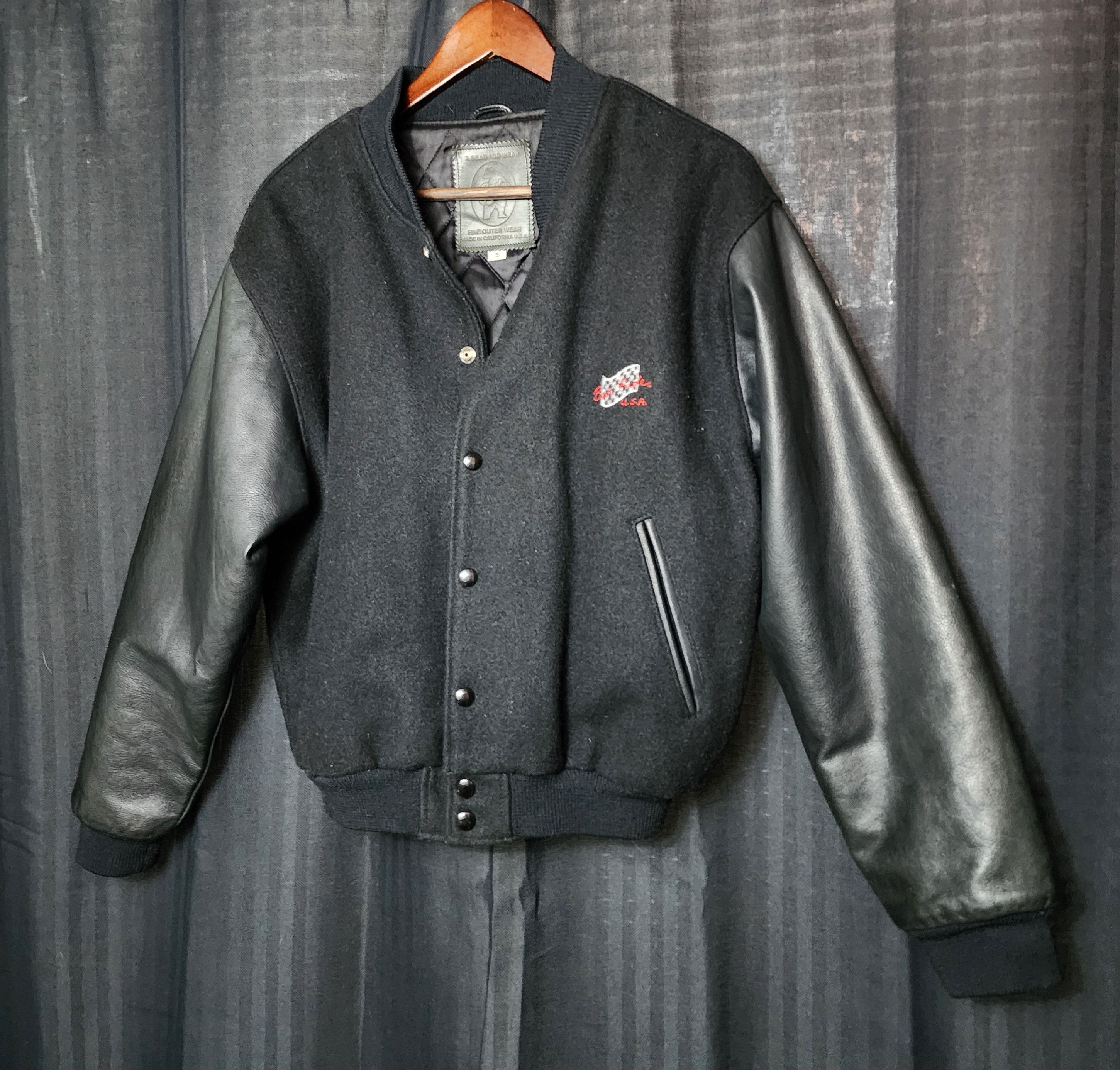 Golden Bear 96 Golden Bear Varsity Jacket w Ford F100 Pick Up Truck Teal Size US S / EU 44-46 / 1 - 5 Thumbnail