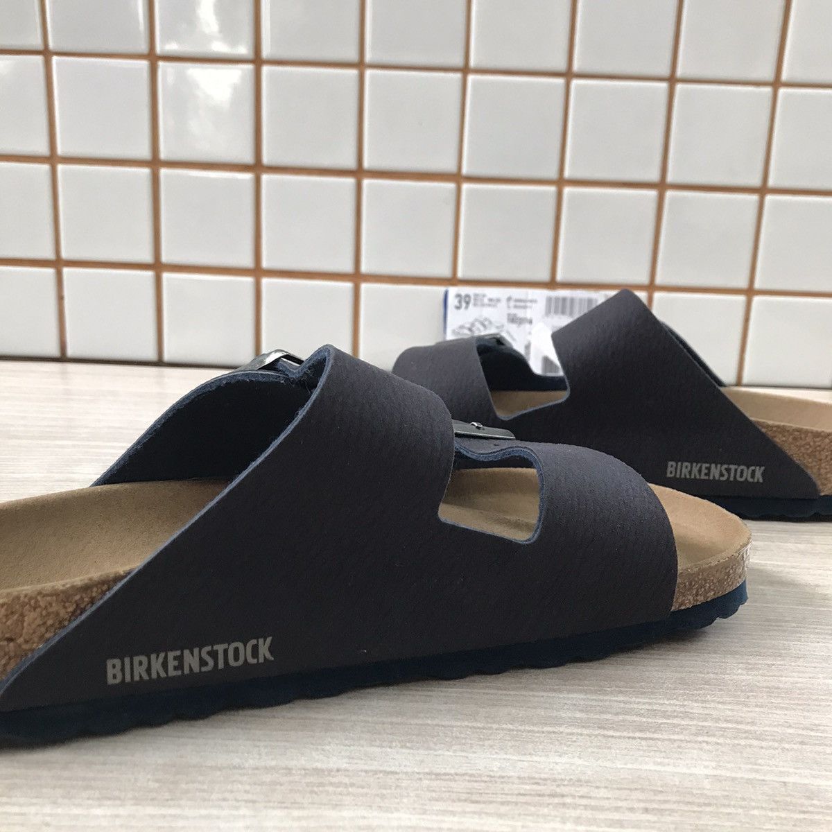 Birkenstock × Genuine Leather Birkenstock Birkenstock Arizona Suede 1023116 Men’s Slides Size US 6 / EU 39 - 13 Thumbnail