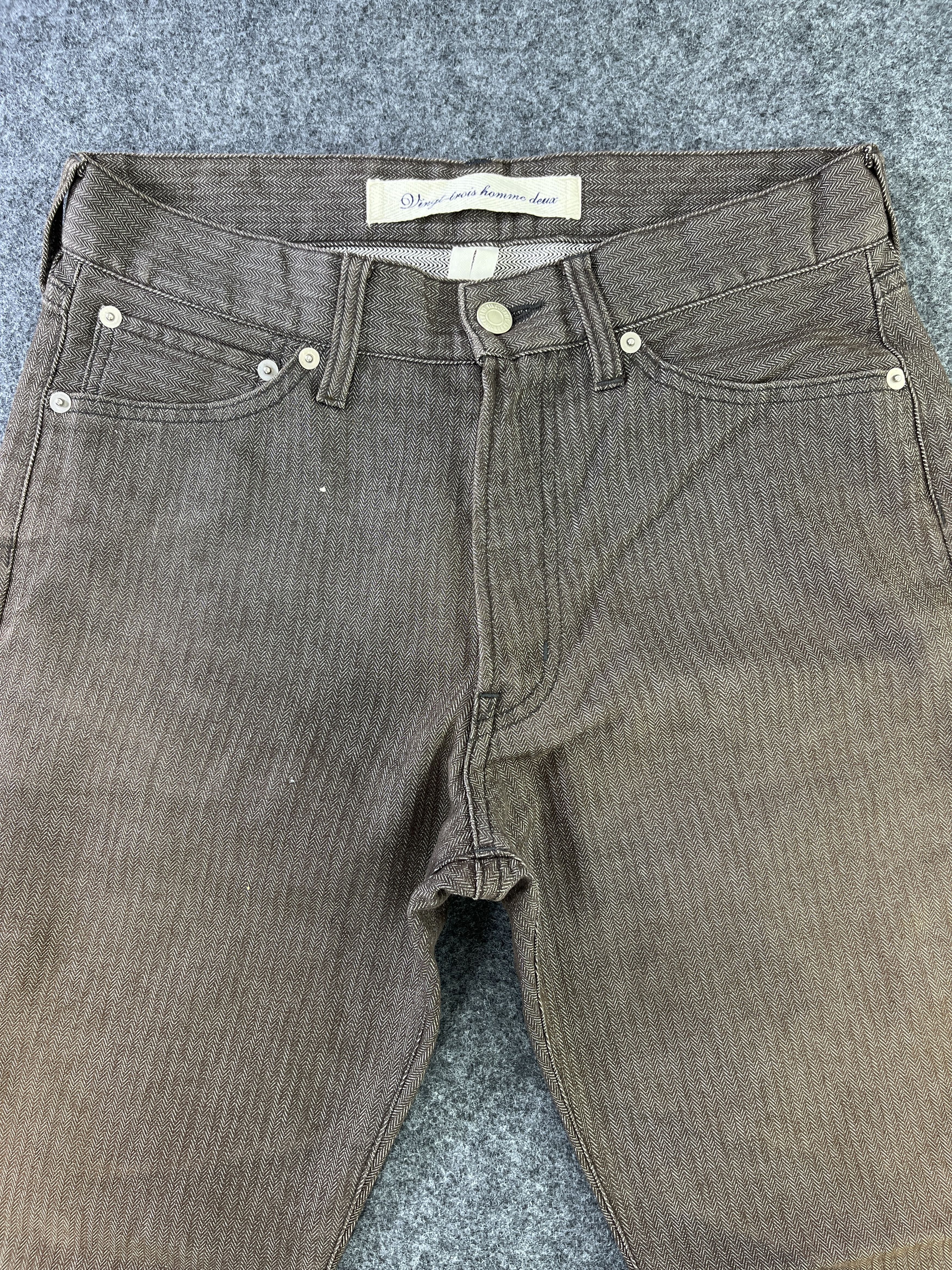 Japanese Brand Vint-Trois Vintage Cuodroy Pants - J959 Size US 28 / EU 44 - 3 Thumbnail