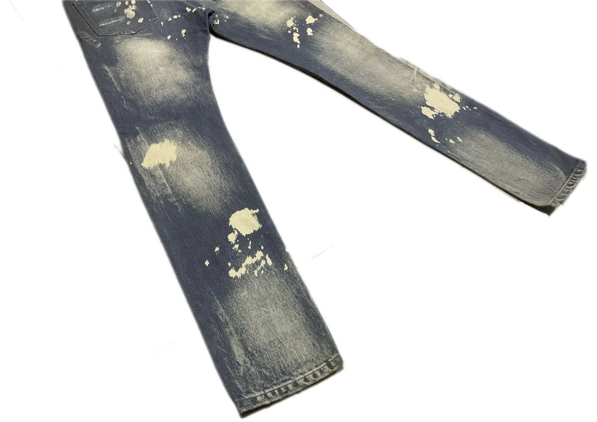 DISCOVERED × Japanese Brand 🔥Rare Archived Discovered Denim Distressed Splash Painted Size US 31 - 11 Thumbnail
