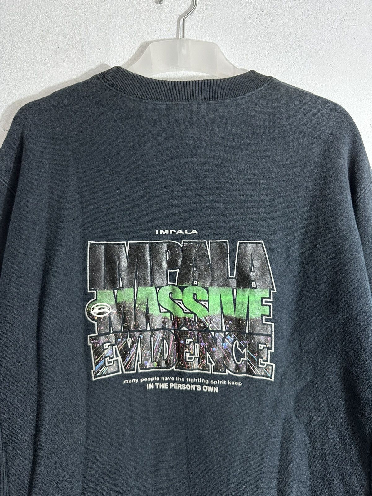 Hysteric Glamour ARCHIVE IMPALA MASSIVE EVIDENCE BLACK FADED SWEATSHIRT TEE Size US L / EU 52-54 / 3 - 8 Thumbnail